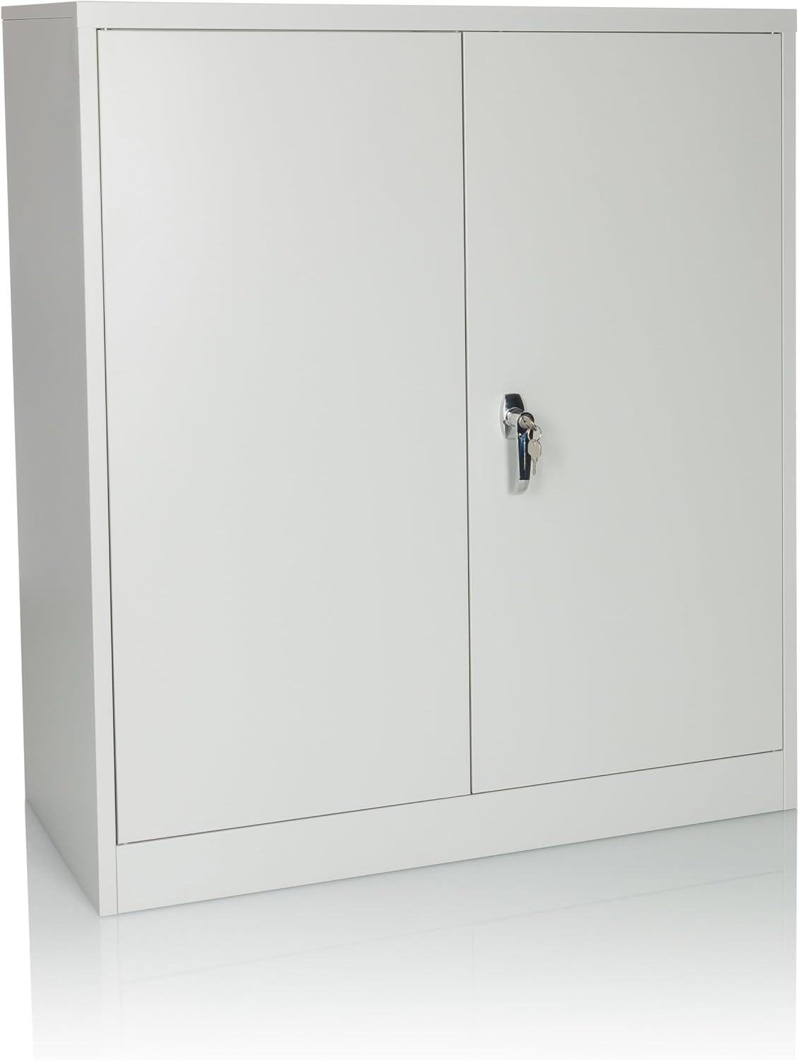 hjh OFFICE Armadio Portaoggetti Color AS 105 Grigio Chiaro