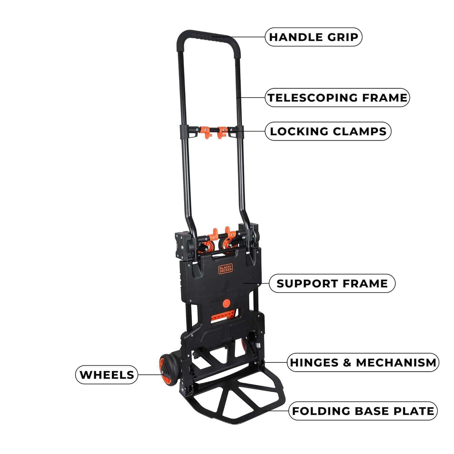 Black+decker Carrello 2-in-1 Pieghevole - immagine 3