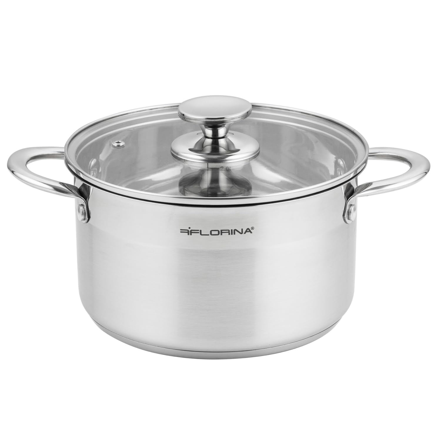 Florina Pentola Induzione Acciaio Inox 6L