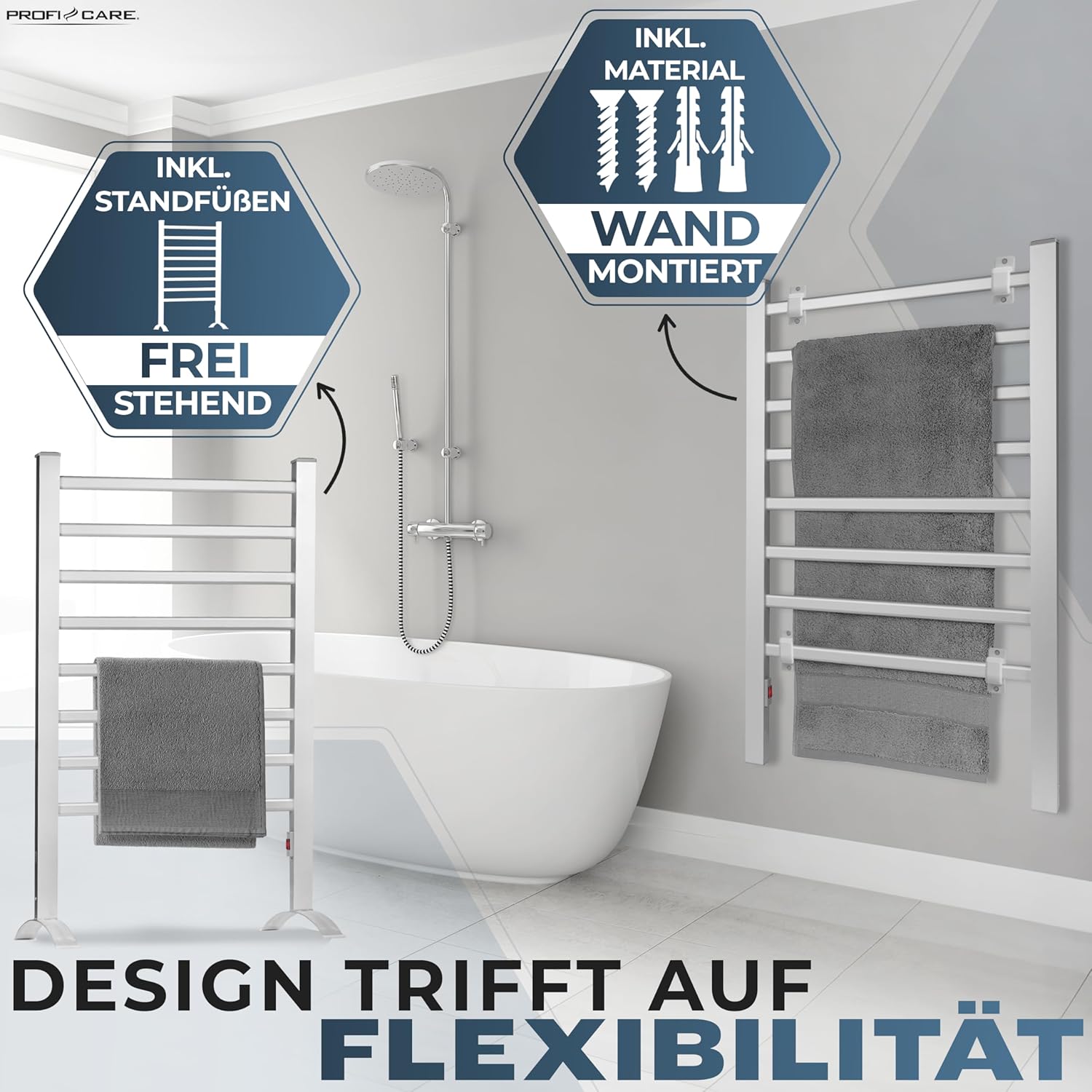 ProfiCare® Scaldasalviette Elettrico PC EHW 3115 - immagine 2