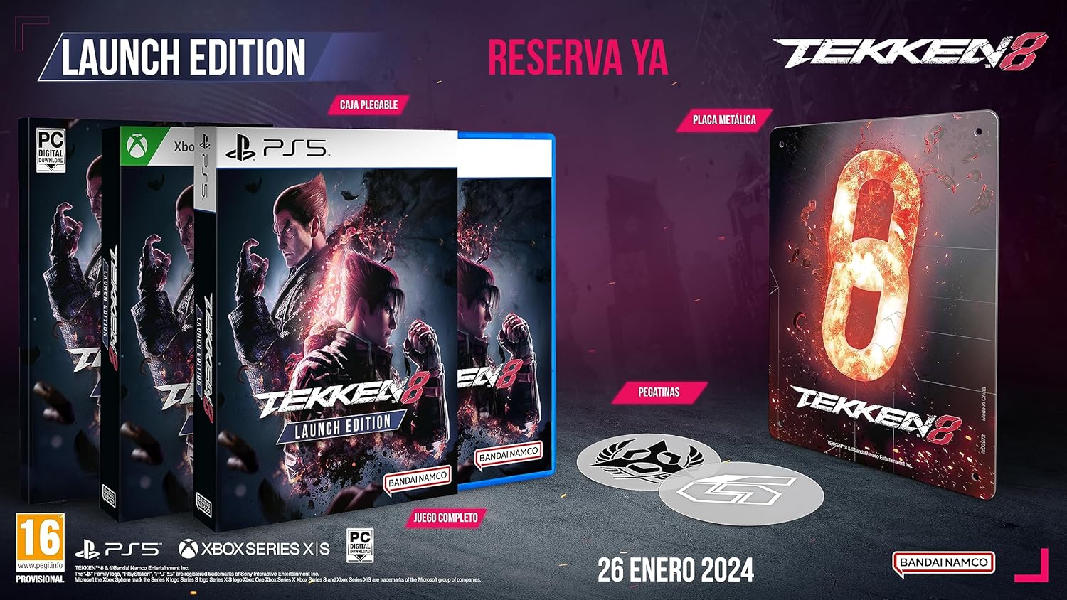 YUAKUOD Tekken 8 - Launch Edition, Xbox - immagine 2