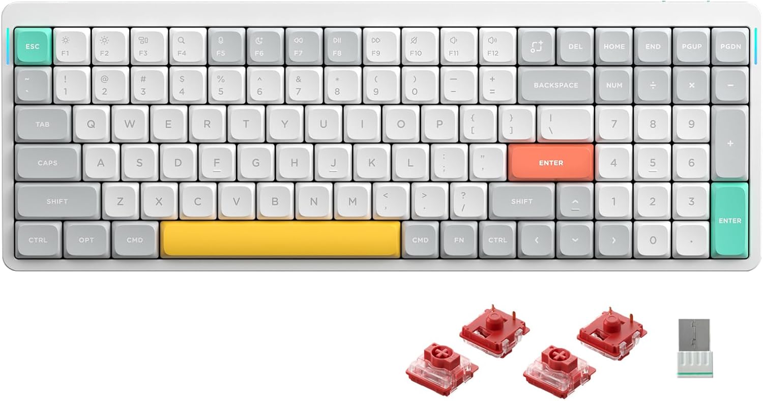 Nuphy Air96 v2 - Tastiera Meccanica QMK/VIA 96% - immagine 1