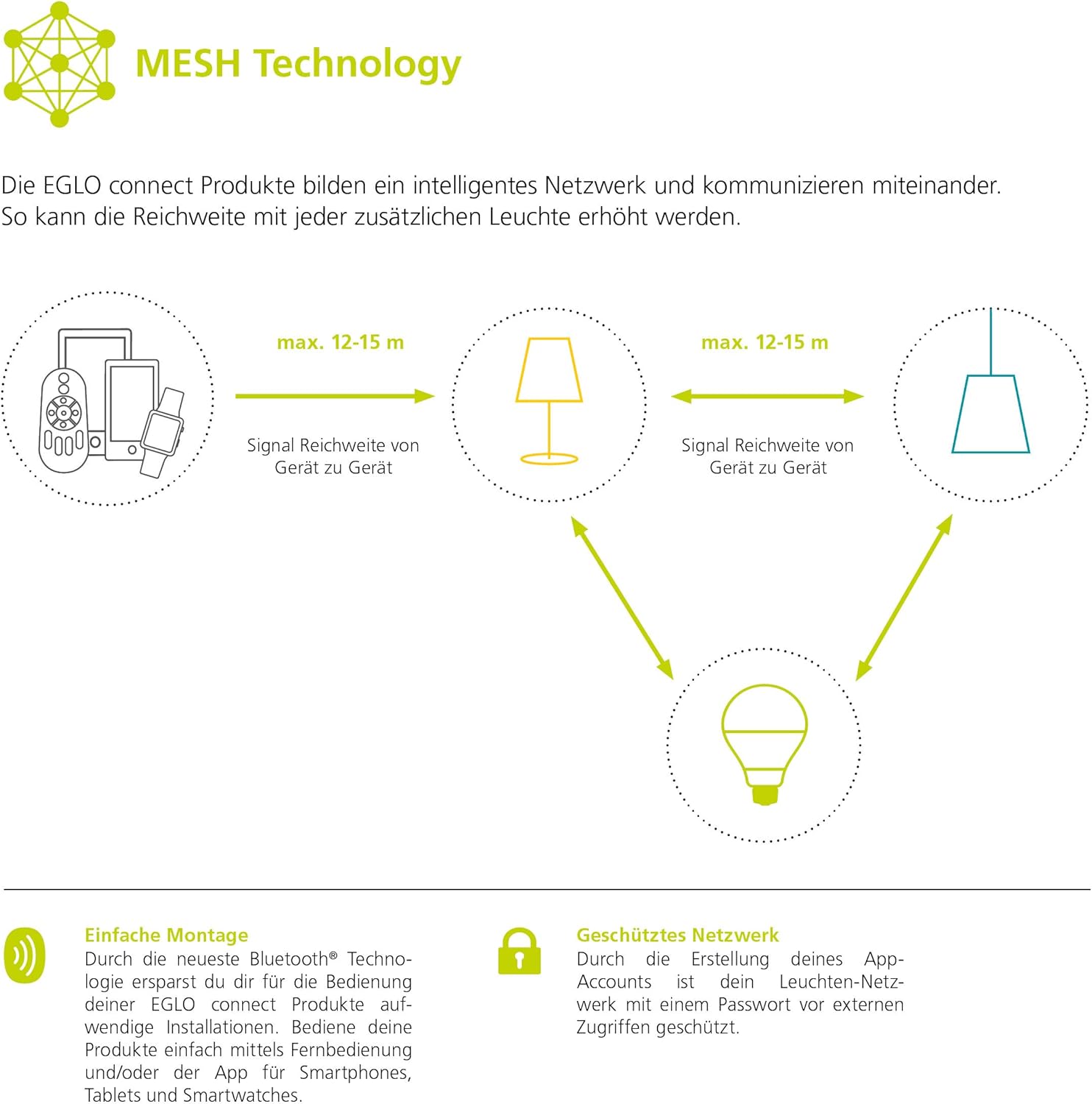 Eglo Turcona-C Lampada da Soffitto, Bianco - immagine 3