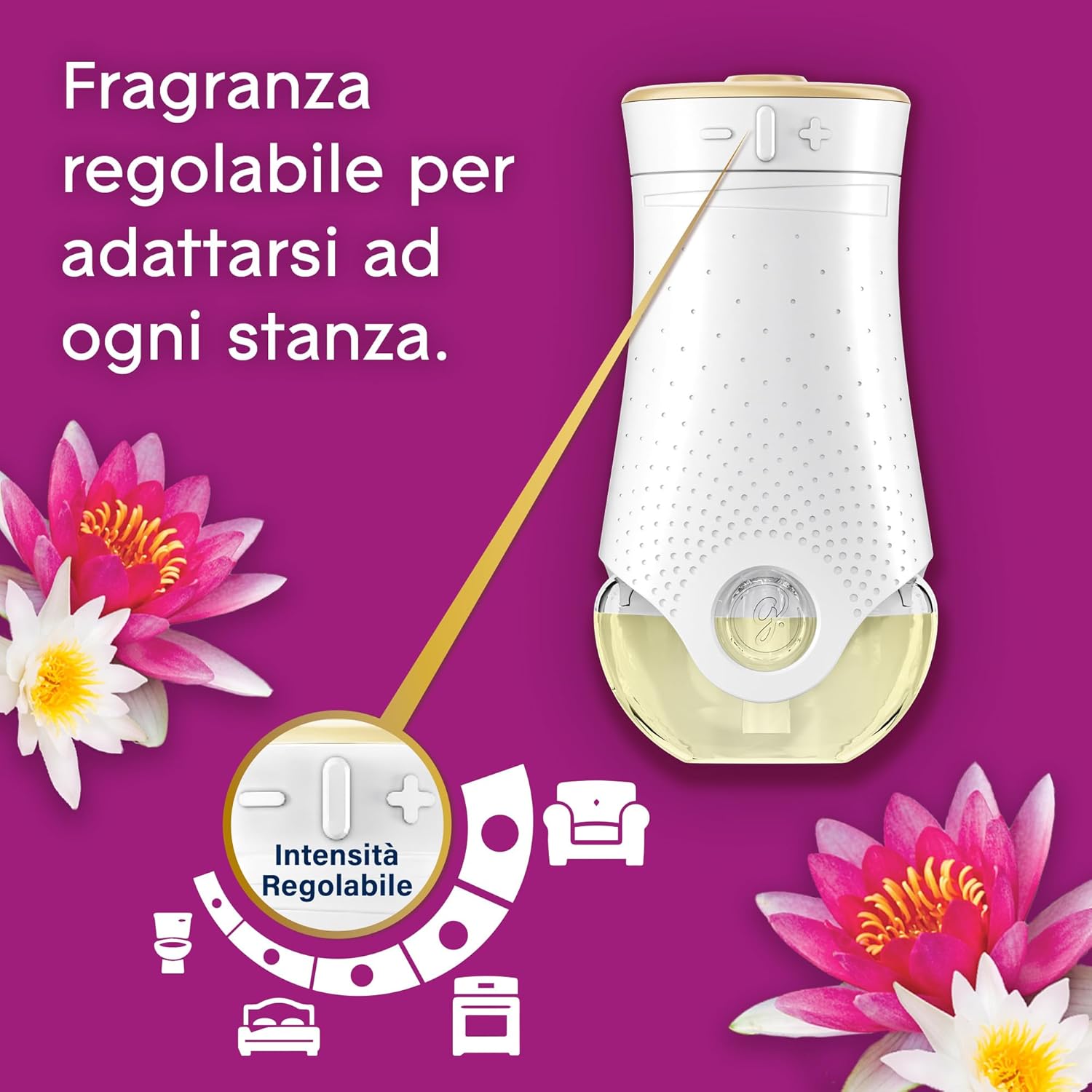 Glade Liquido Elettrico Profumatore Relaxing Zen (3 Ricariche) - immagine 3