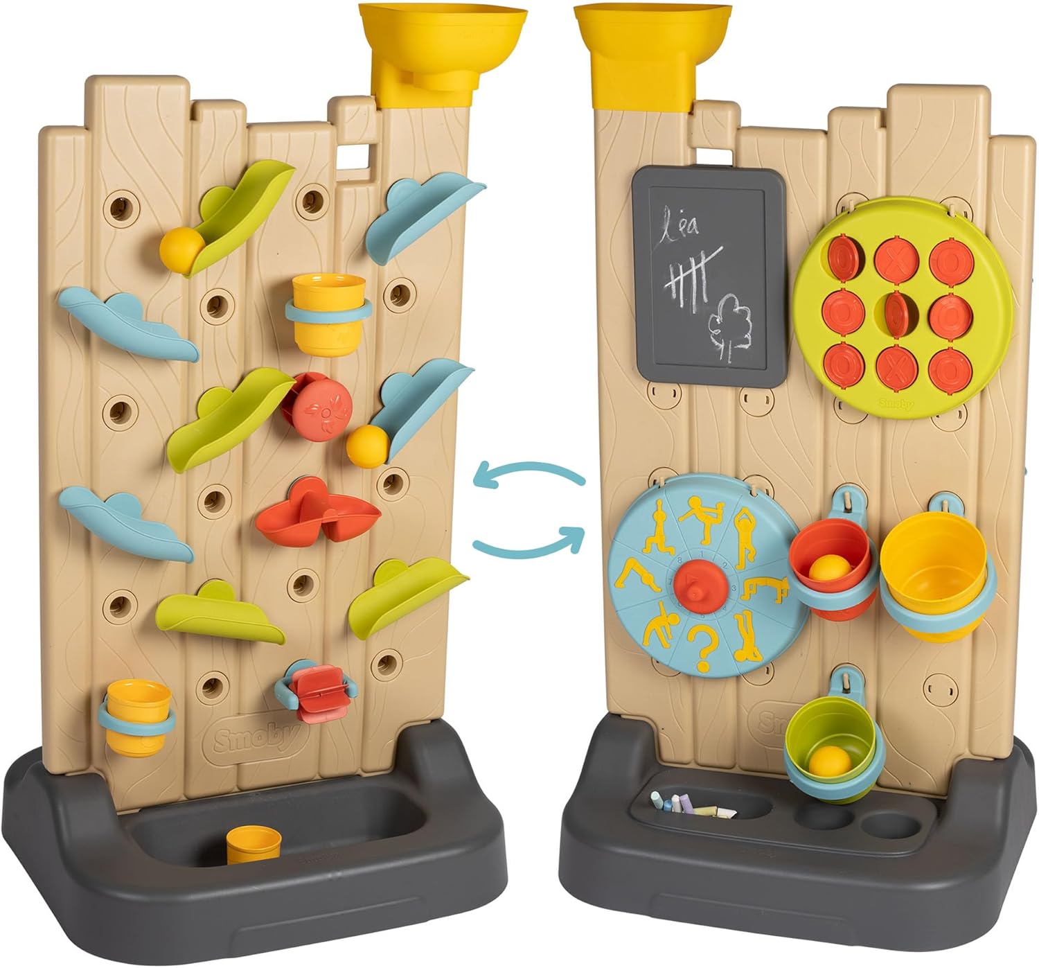 Smoby- Activity Wall, Colore Beige, 7600840300, + 2 Anni - immagine 1