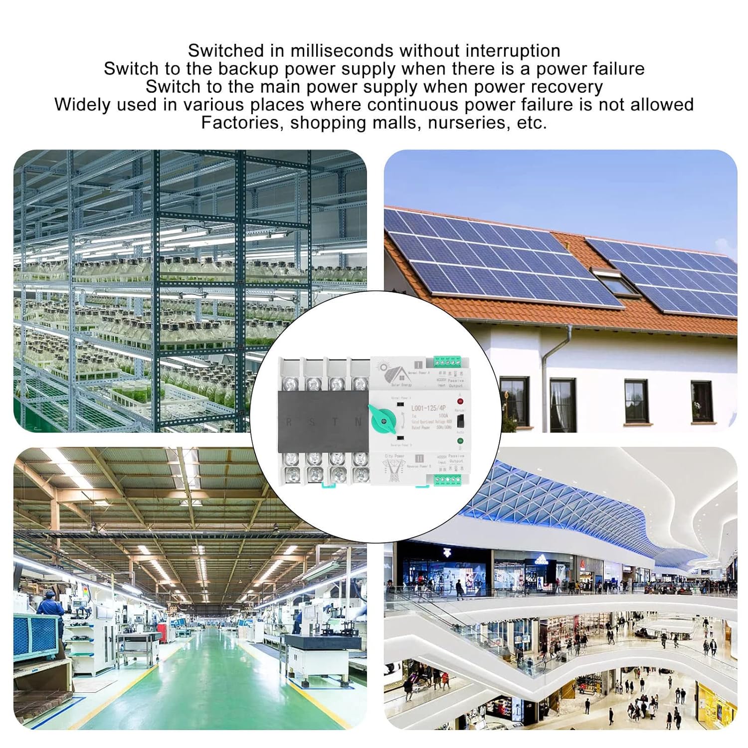 Interruttore di Trasferimento Automatico 400V 100A 4P - immagine 7