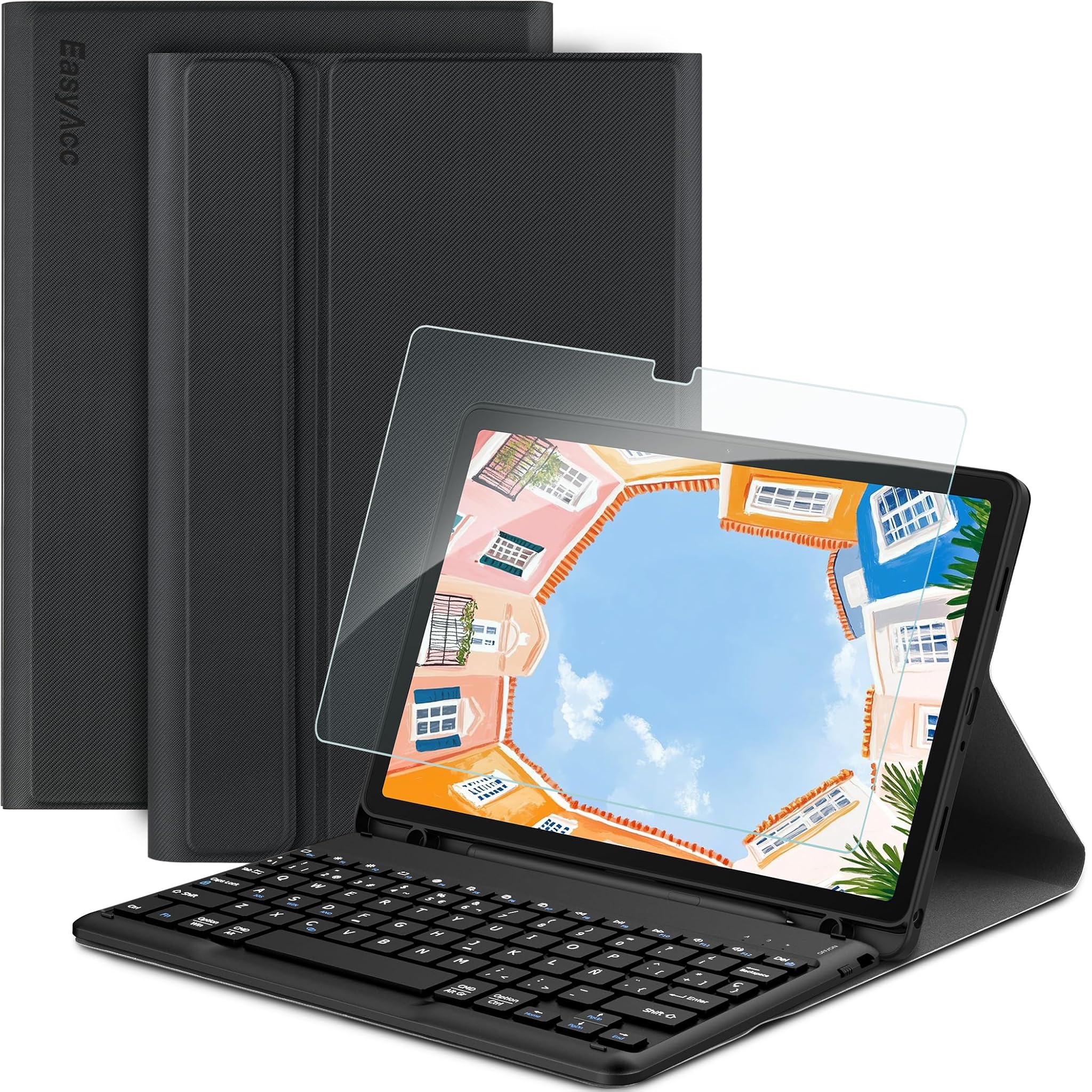 Easyacc Custodia con Tastiera Samsung Galaxy Tab A9 Plus