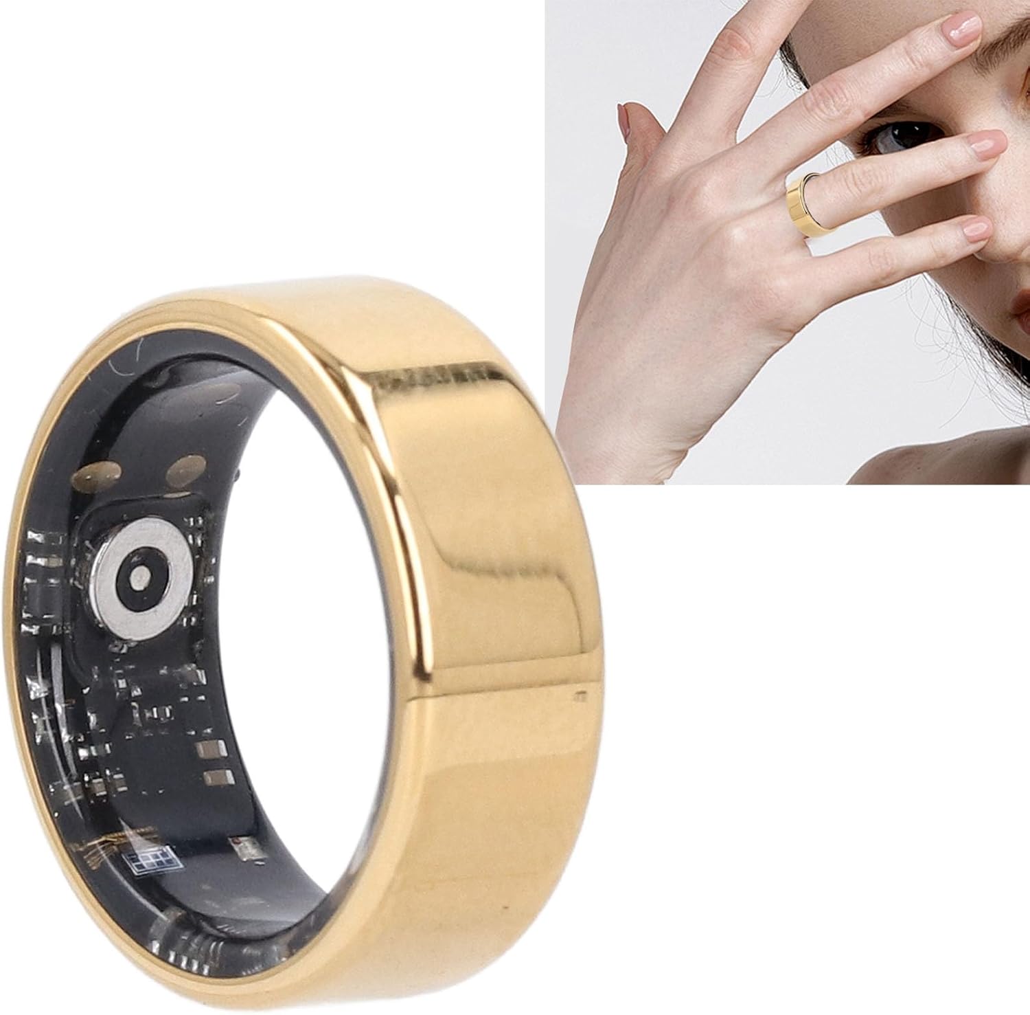 Smart Ring Health Tracker IP68 Resistente Acqua - immagine 5
