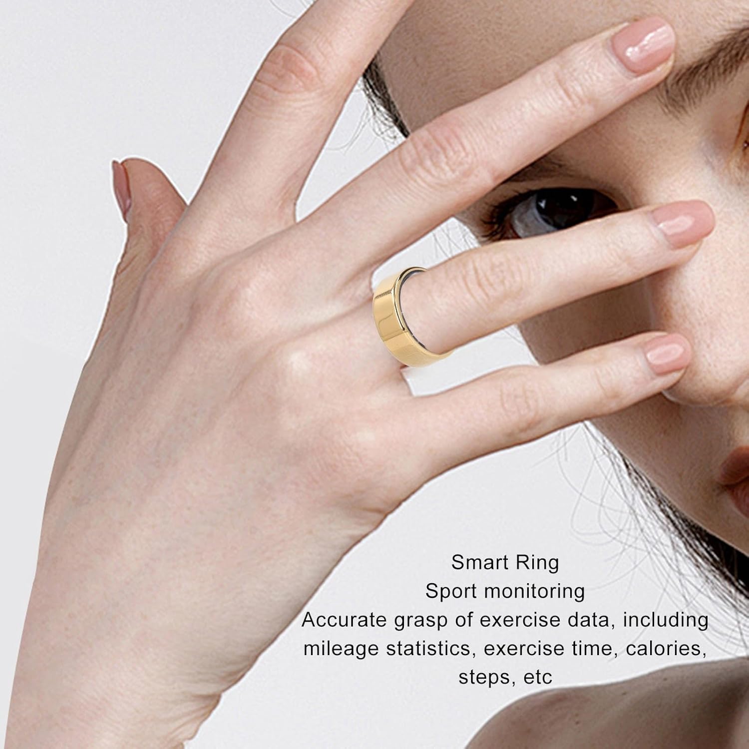 Smart Ring Health Tracker IP68 Resistente Acqua - immagine 7