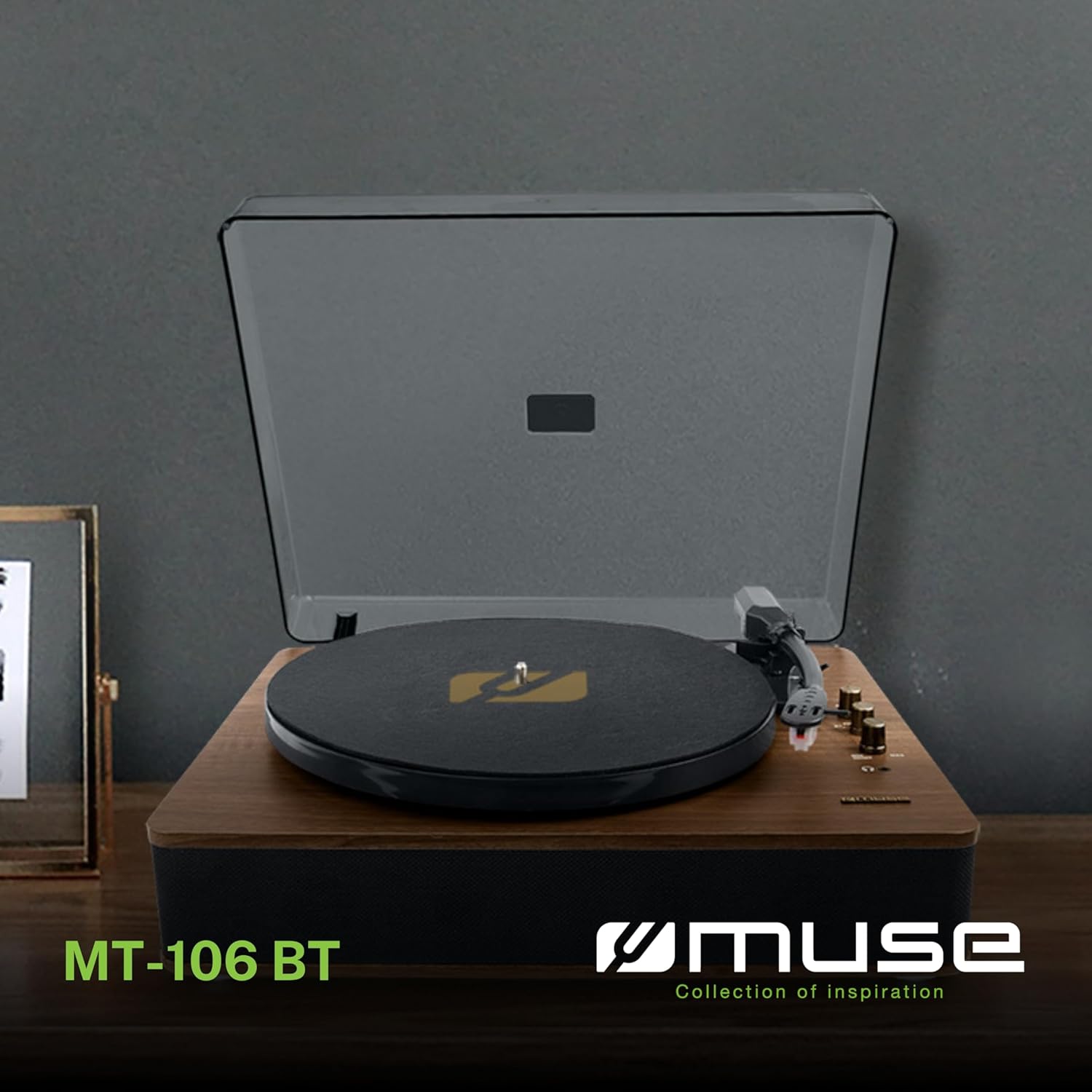 MUSE MT-106 BT TOCADISCOS ESTÃ‰REO/USB/BLUETOOTH - immagine 2