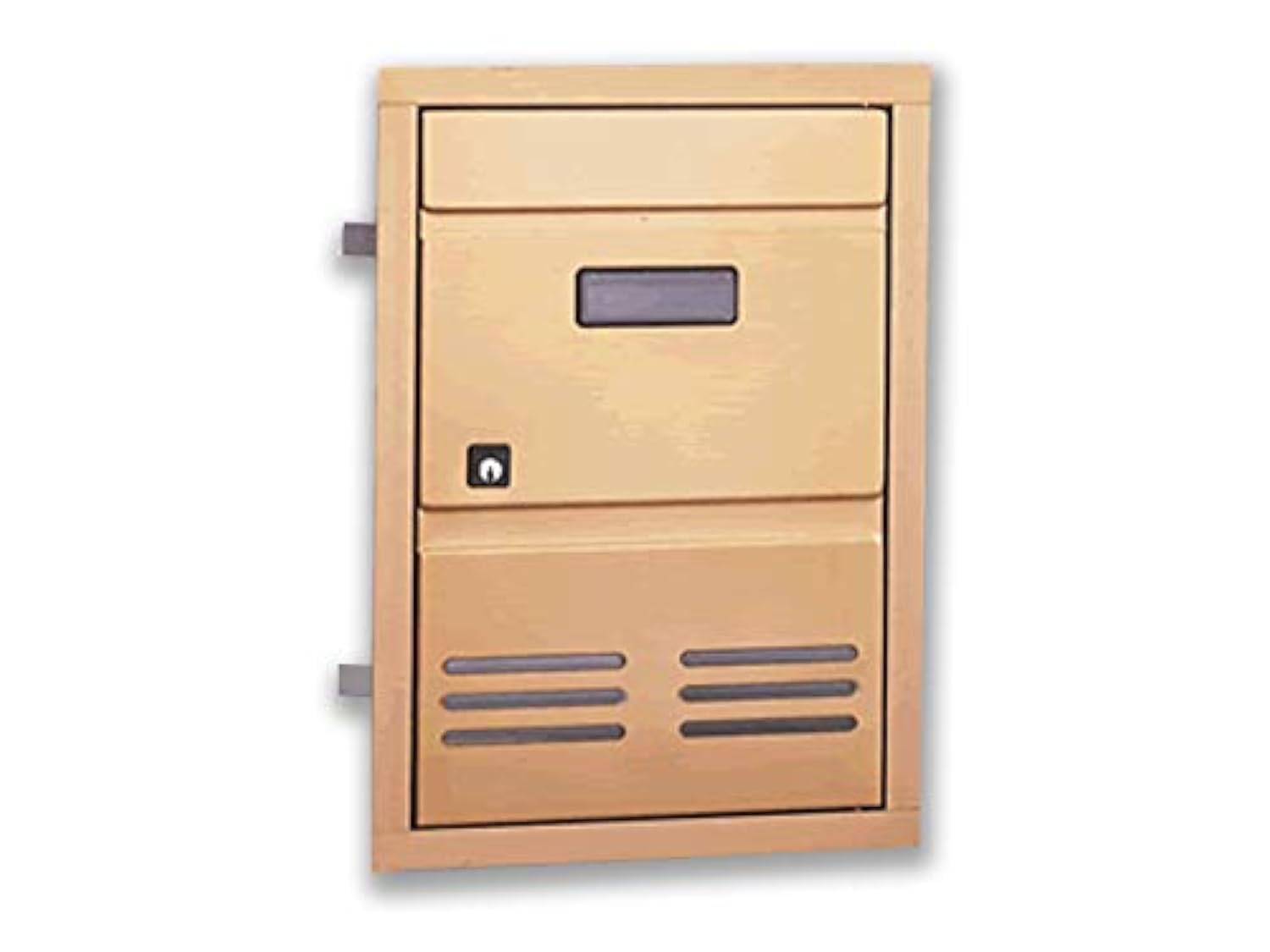 SPORTELLO DA INCASSO SC2 ALLUMINIO COLORE GHISA