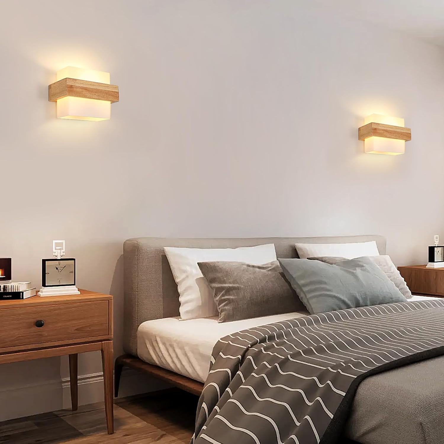 Delipop Applique da Parete Interno E27 in Legno - immagine 6