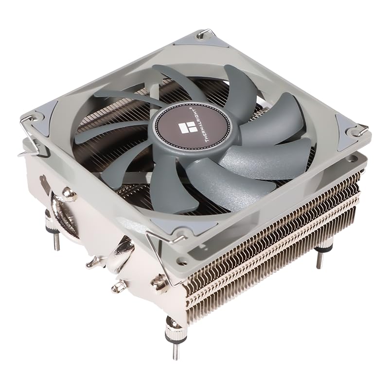 TR AXP90-X53 - Raffreddatore d'aria per processore, profilo basso, altezza 53 mm, ventola PWM TL-9015 Slin, compatibile con desktop, per AMD AM4/Intel 1700/1150/1151/1200