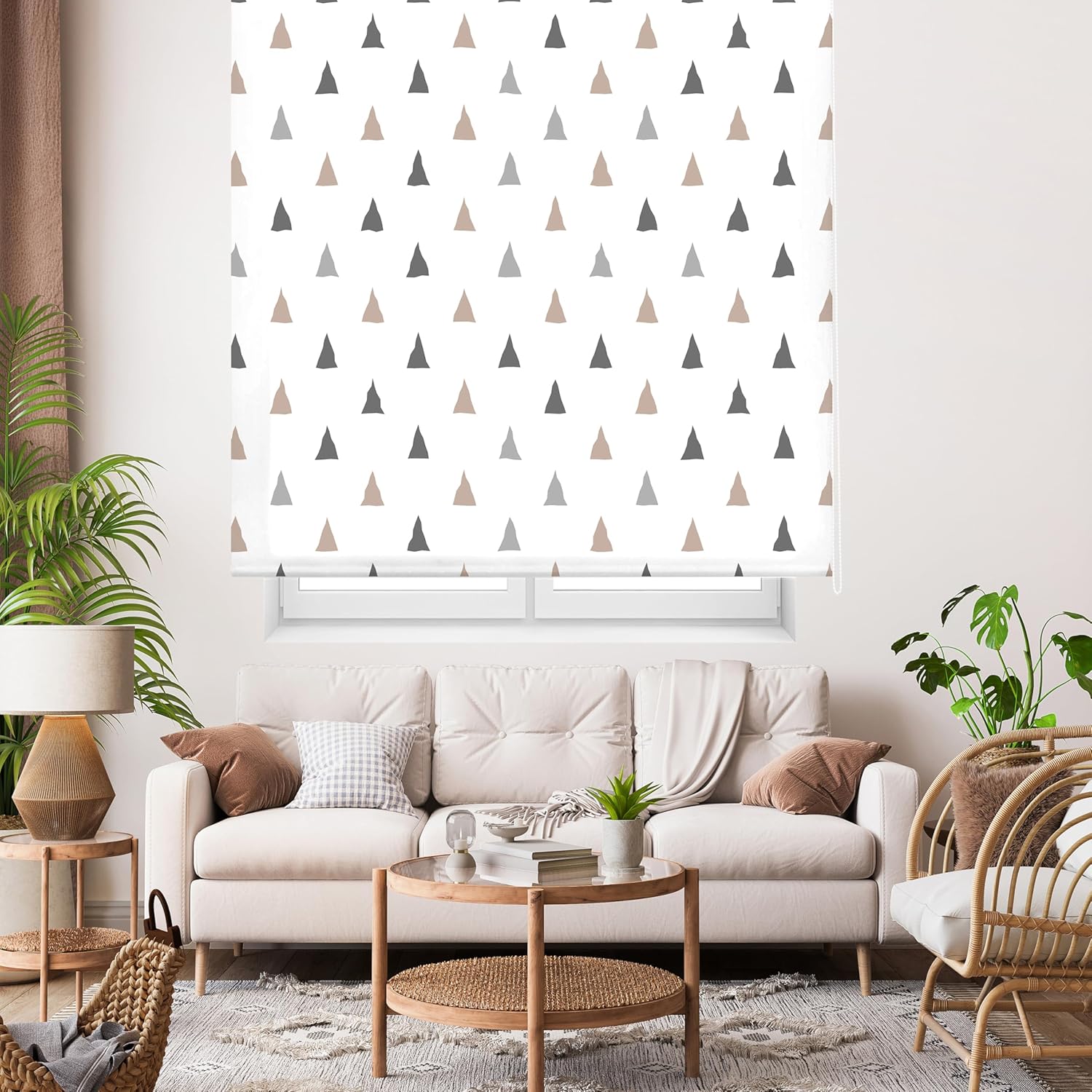 Blindecor Ara Mountain - Tenda Avvolgibile Stampata 130x180cm