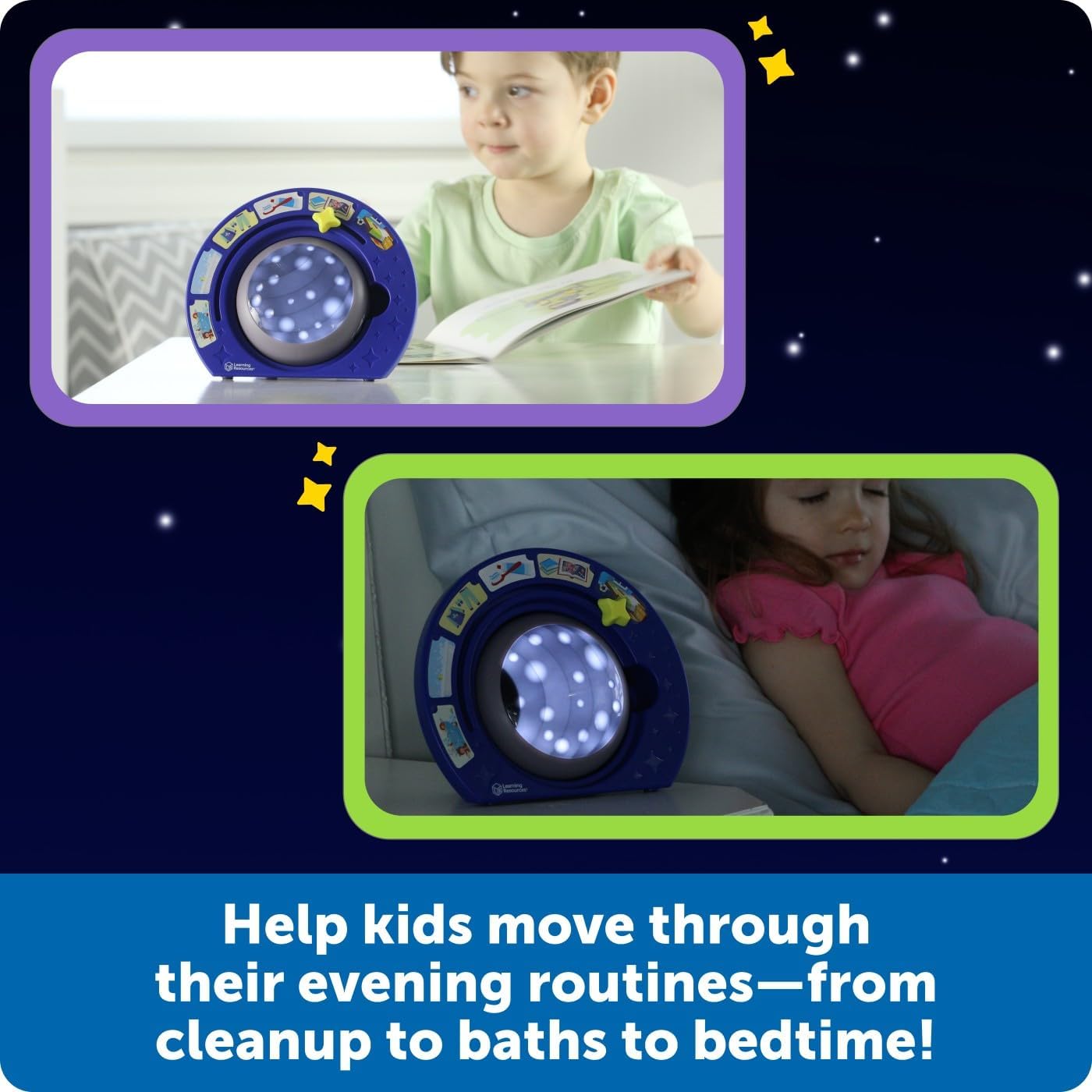 Learning Resources Timer Visivo per Routine della Buonanotte - immagine 2