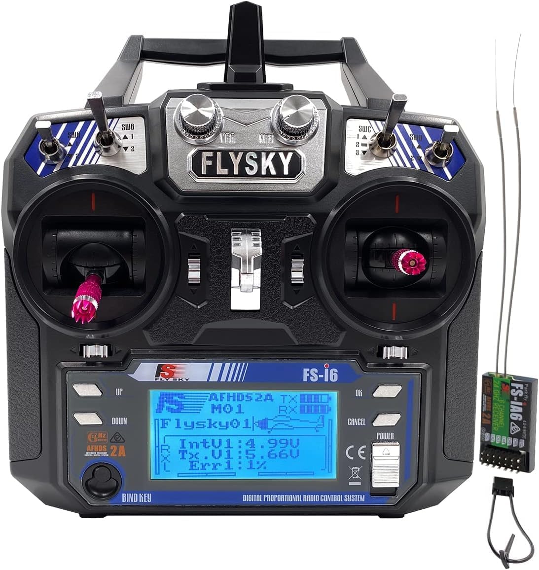 Flysky FS-I6 AFHDS 2A - Trasmettitore 6 Canali 2GHz - immagine 1