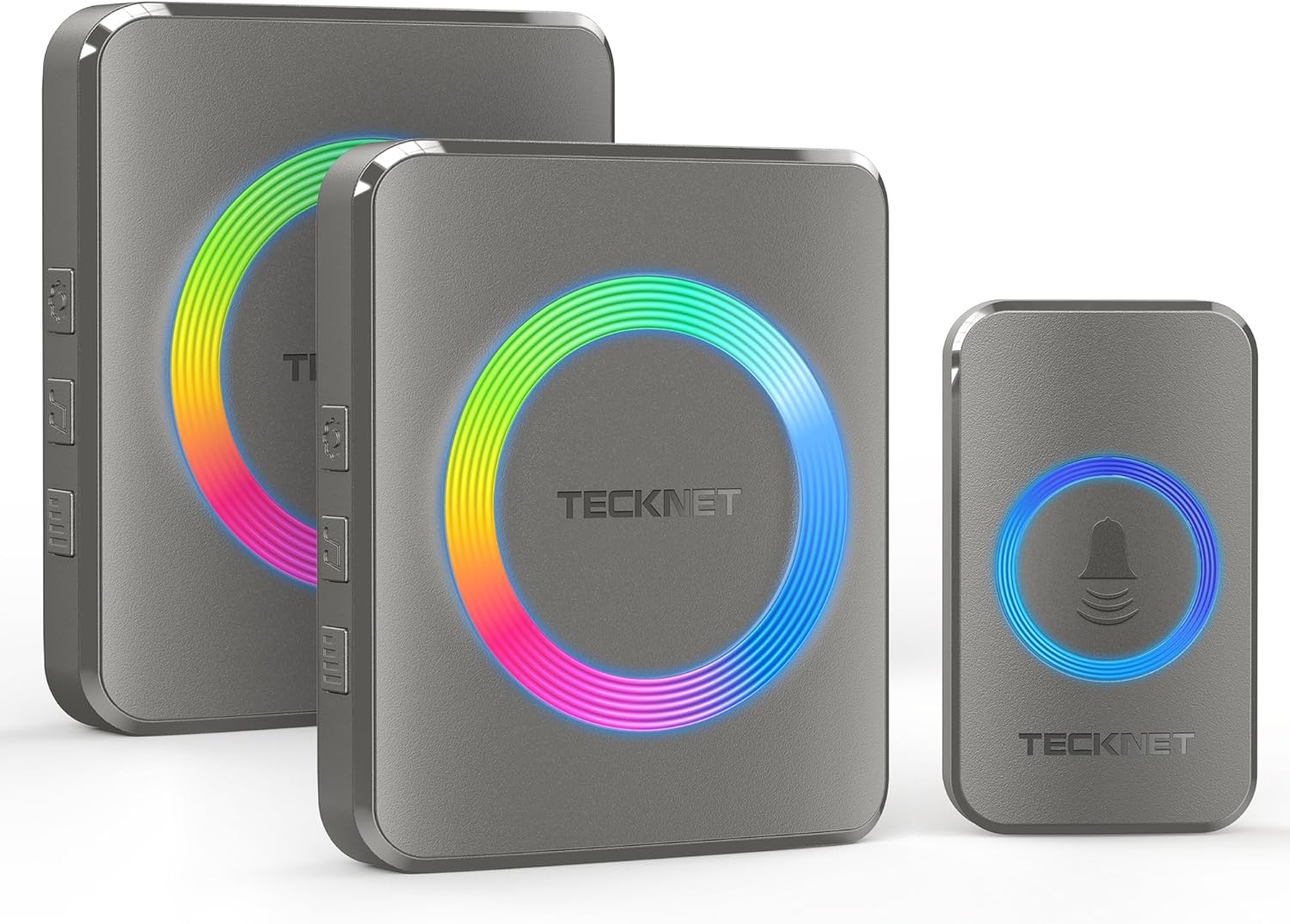 TECKNET Campanello Wireless da Esterno Impermeabile 500m - immagine 1