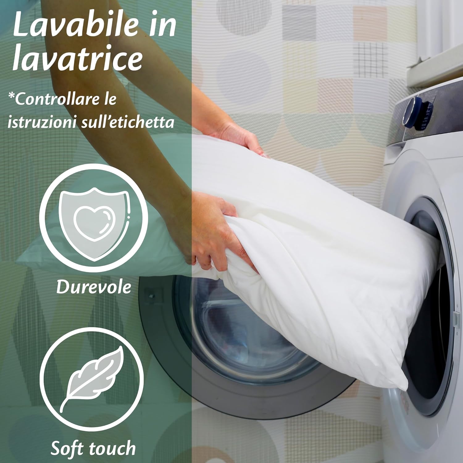 Cuscini per Divano 40x40 Imbottitura 2 pezzi - immagine 7