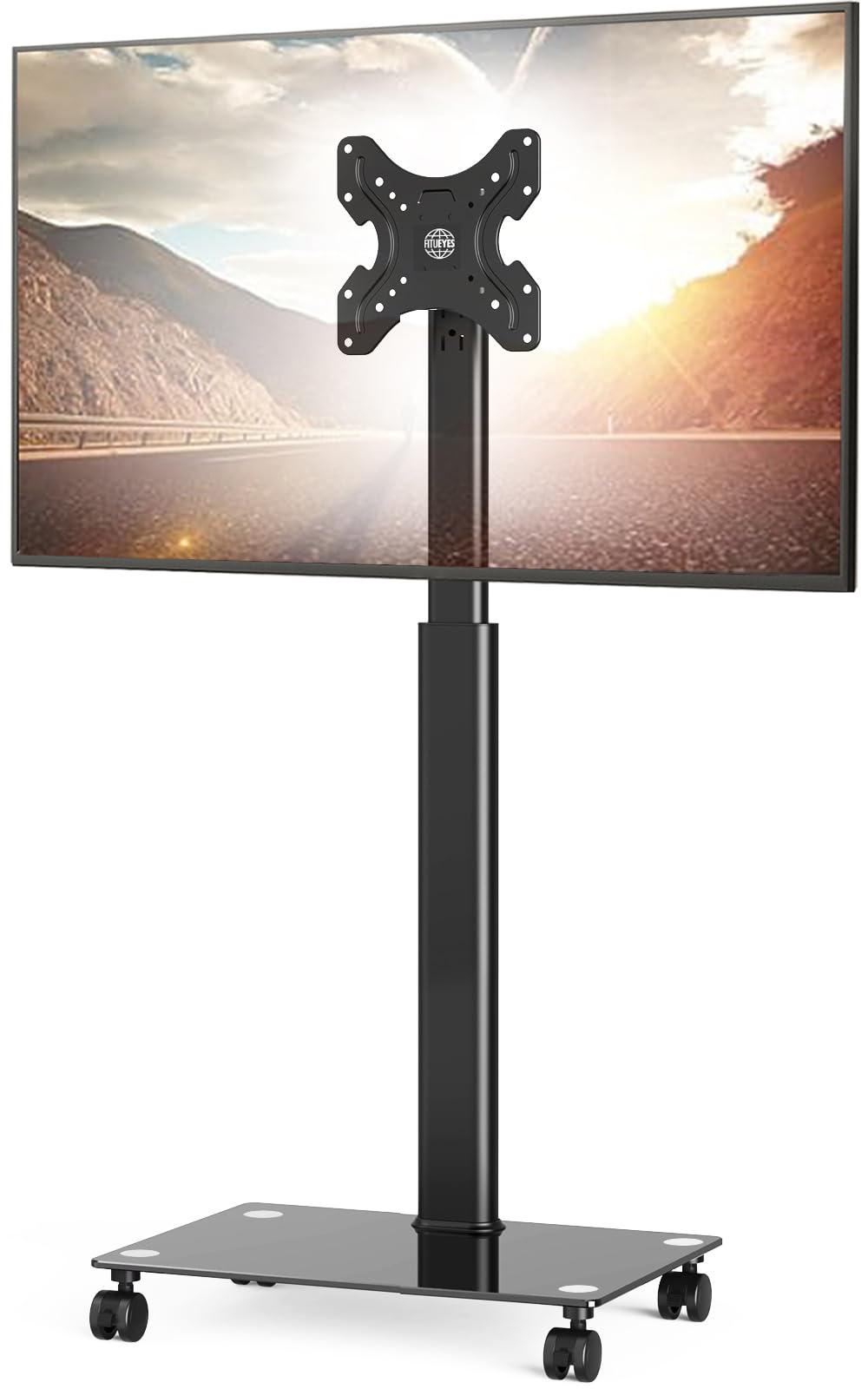 Fitueyes Supporto TV con ruote per schermi 19-42 pollici