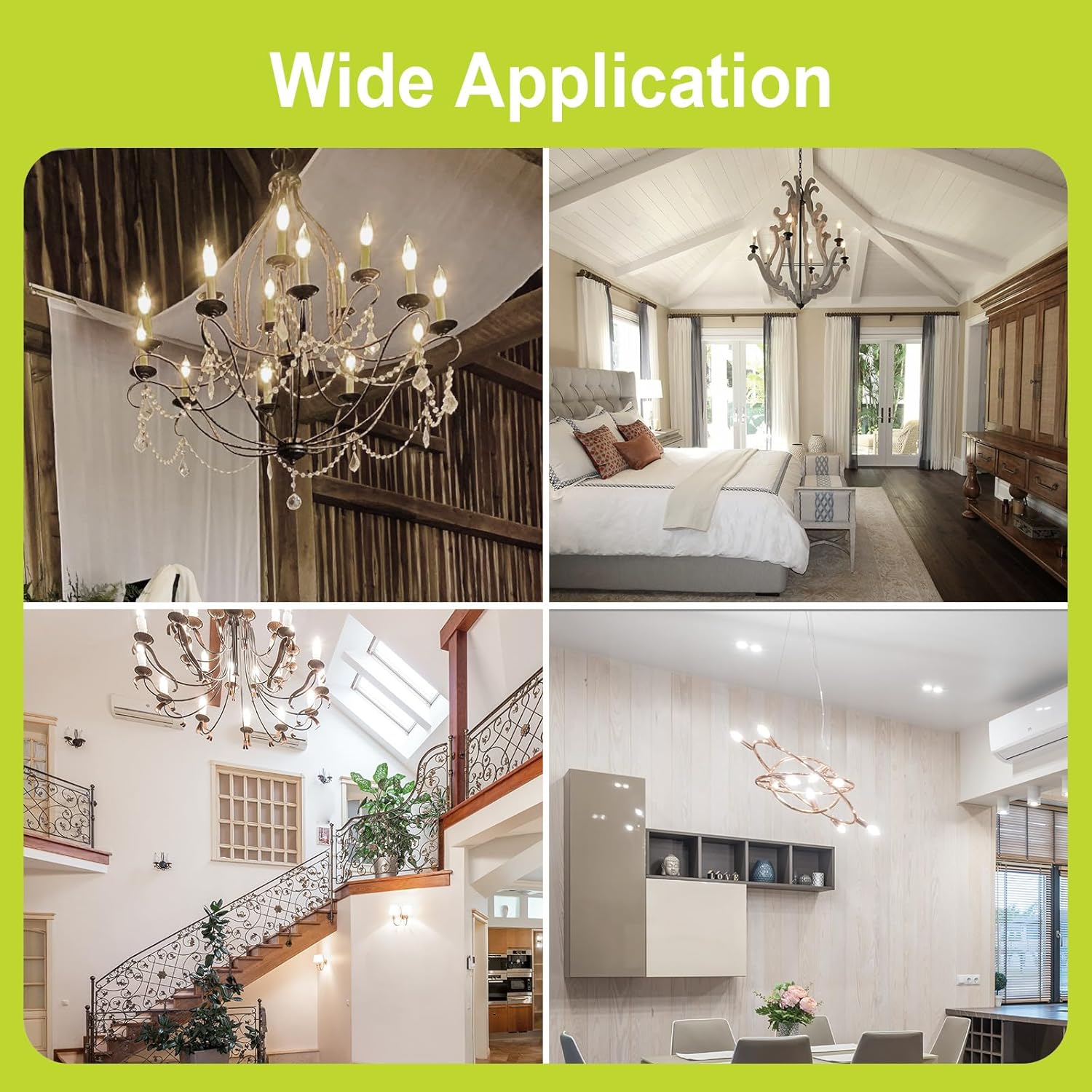 Gy Lampadine LED E14 4.9W, Bianco Neutro, 12 pezzi - immagine 9