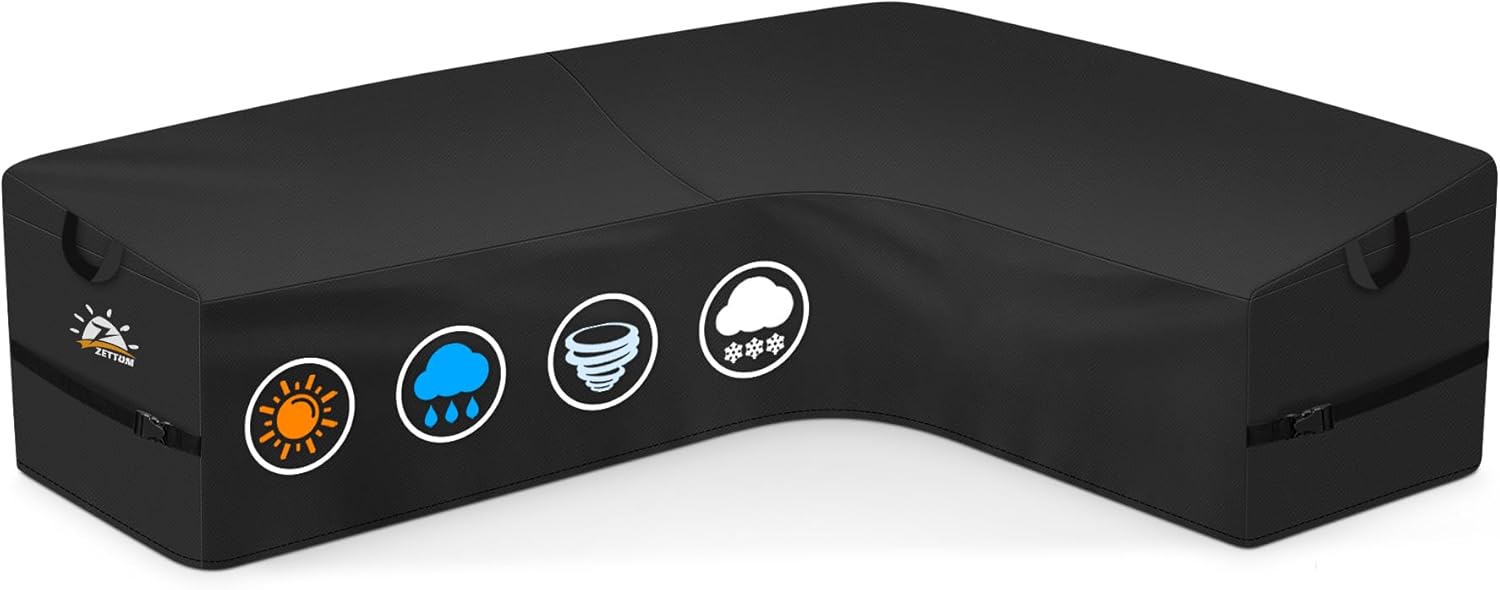 Zettum Copertura Salotto Giardino a L 280x215x80cm