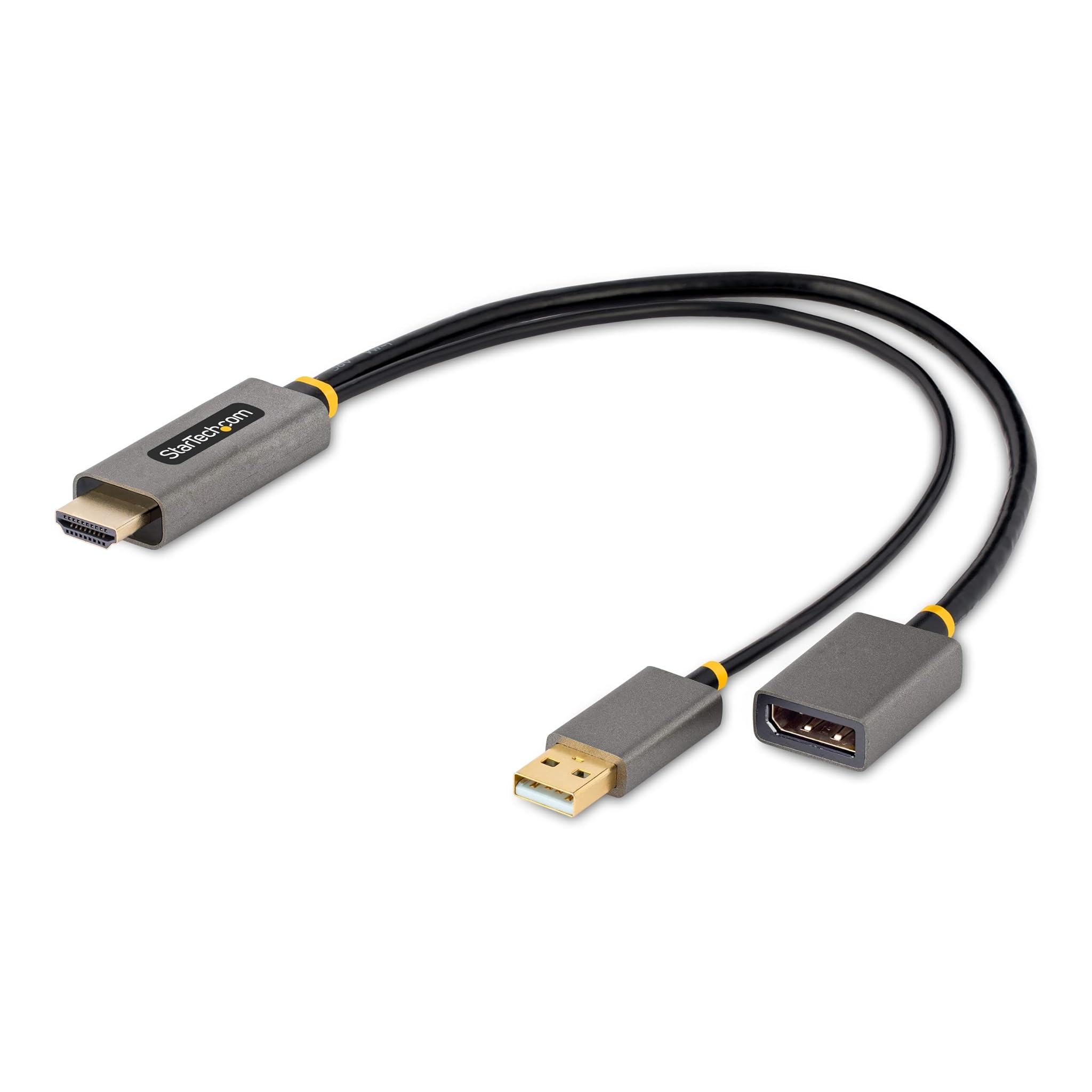 Startech.com Cavo Adattatore HDMI a DisplayPort 4K 60Hz, Gray