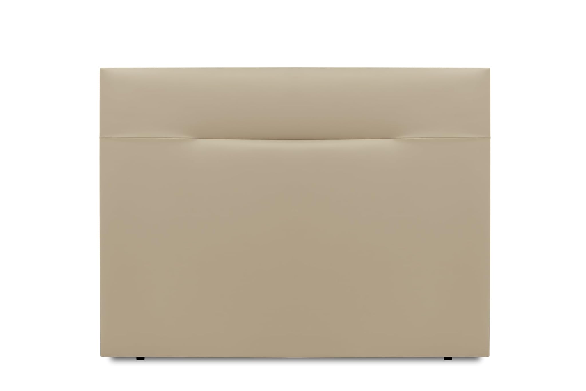 WIN REST Piattaforma, Pelle Sintetica Legno, Beige, 90x120 cm