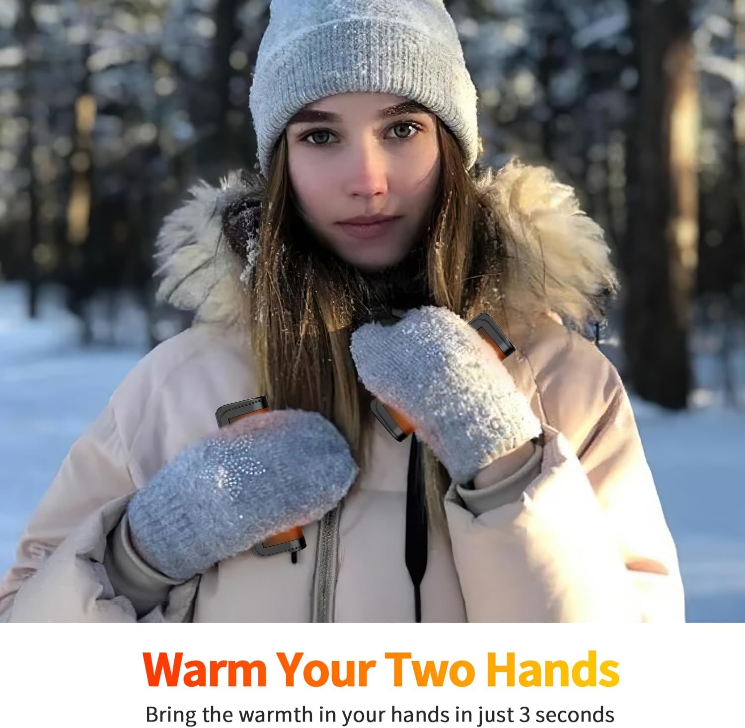 Gabless Scaldamani Elettrico Ricaricabile 2 Pezzi - immagine 7