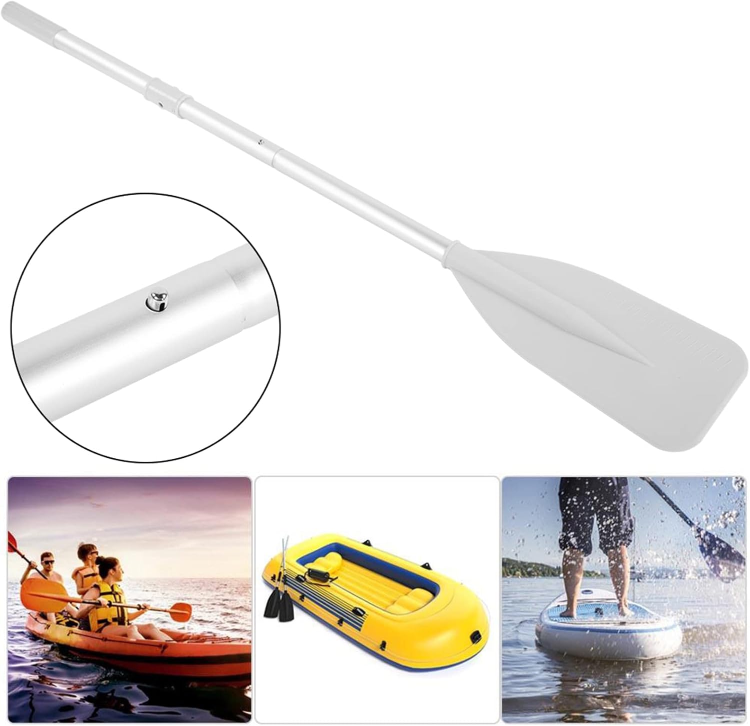 Cocoarm Pagaia per Barca Gonfiabile in Lega Alluminio - immagine 6