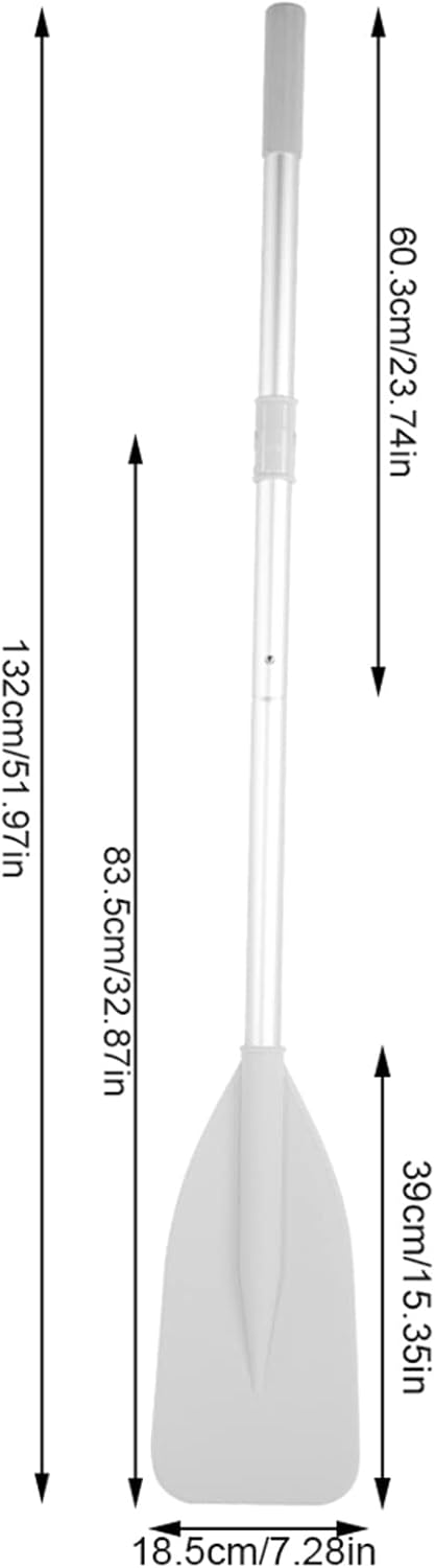 Cocoarm Pagaia per Barca Gonfiabile in Lega Alluminio - immagine 7