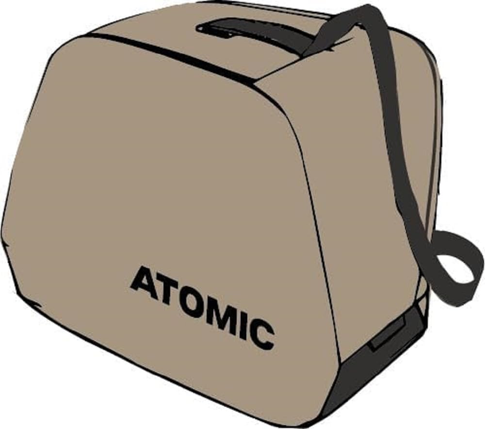 Atomic Fully Padded - Borsa con Zip e Hammock, Beige