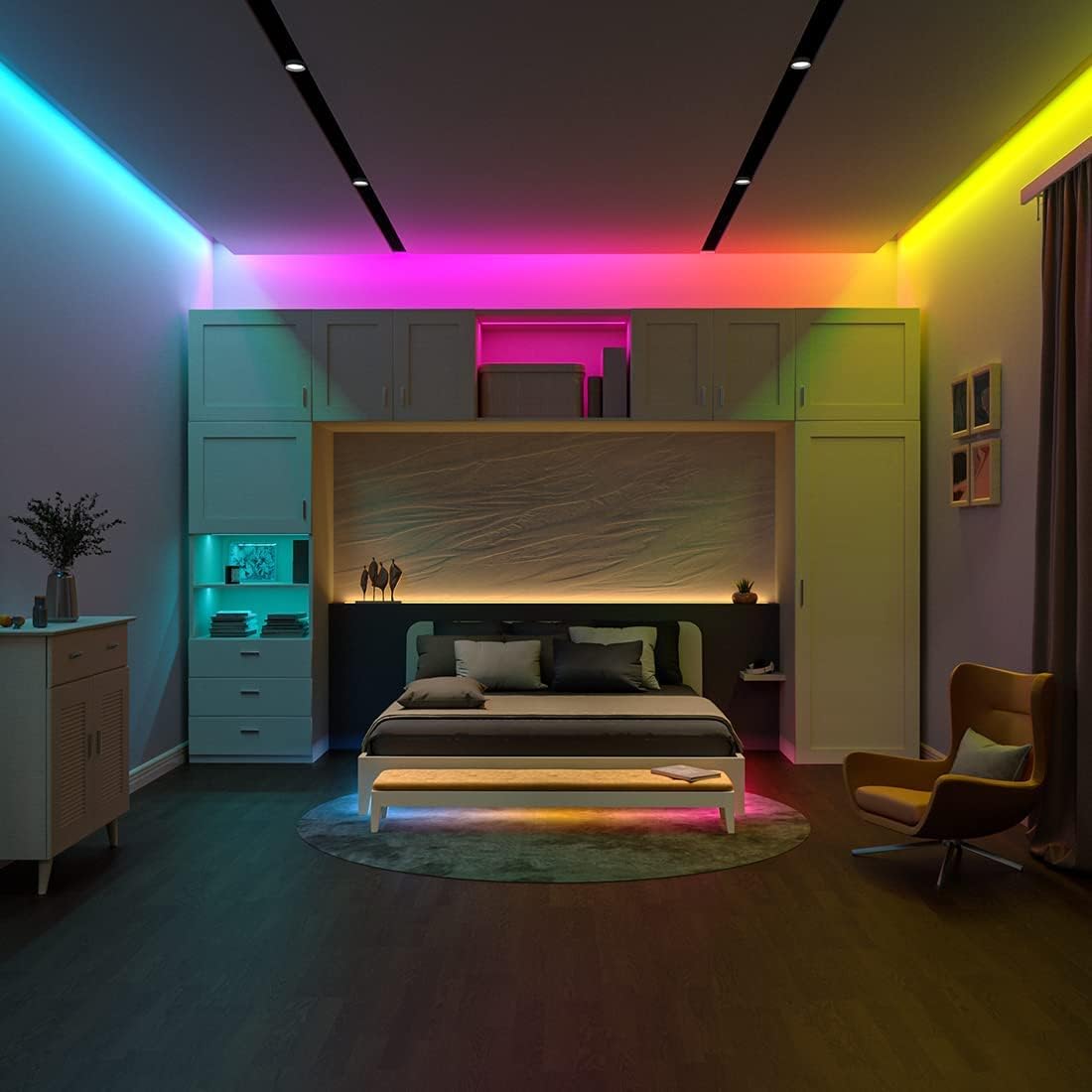 Btf-lighting TM1934 Striscia LED RGB 5M 60leds/m - immagine 5