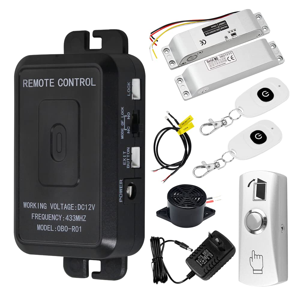 Fusytuly Kit Controllo Accessi Wireless per Porte