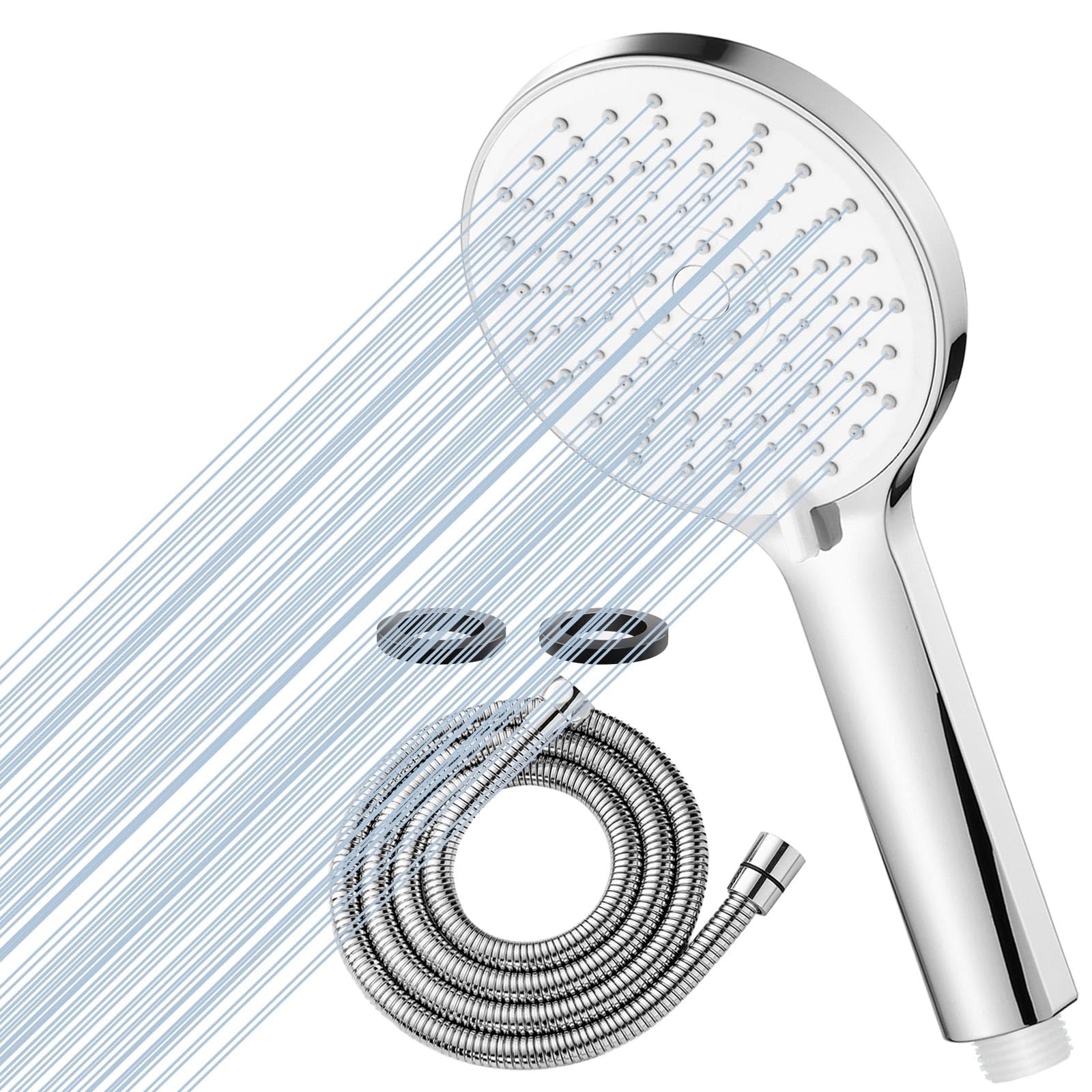 Colist Soffione Doccia con Tubo Flessibile 2m