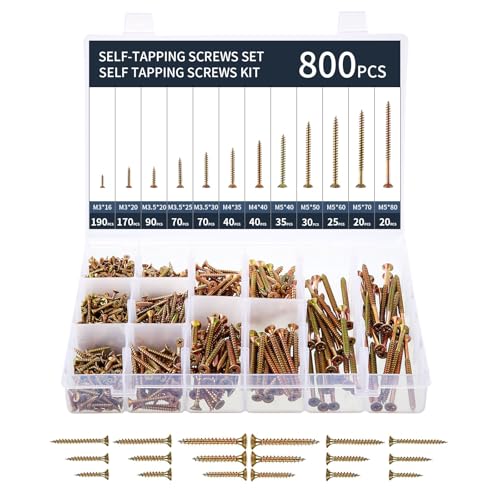 Ordeluxe Set 800 Viti Legno e Cartongesso