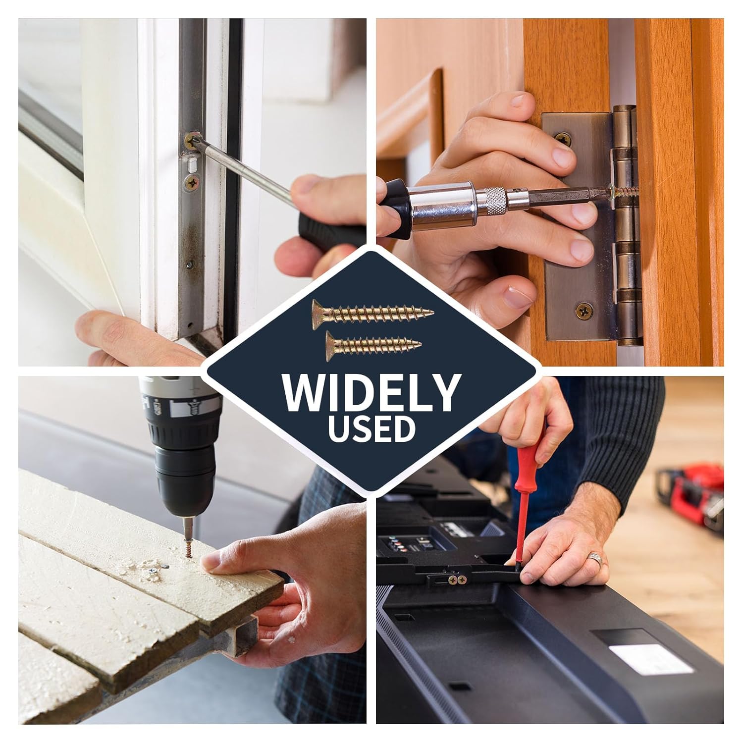 Ordeluxe Set 800 Viti Legno e Cartongesso - immagine 4