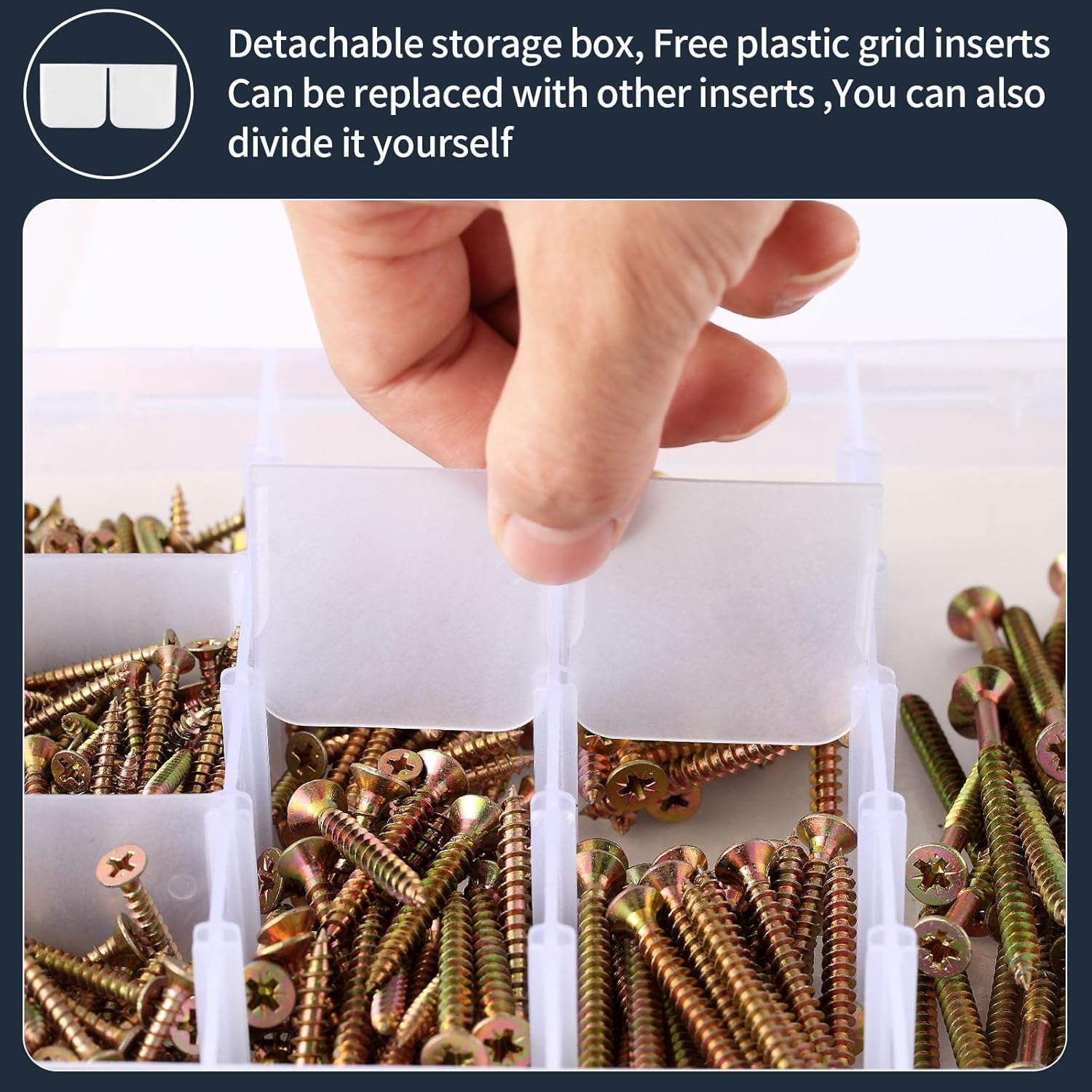 Ordeluxe Set 800 Viti Legno e Cartongesso - immagine 6