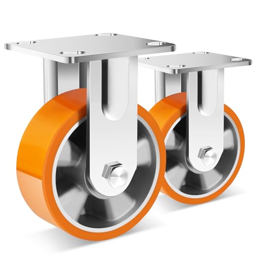 W B D WEIBIDA Rotelle per Mobili Pesanti 125mm