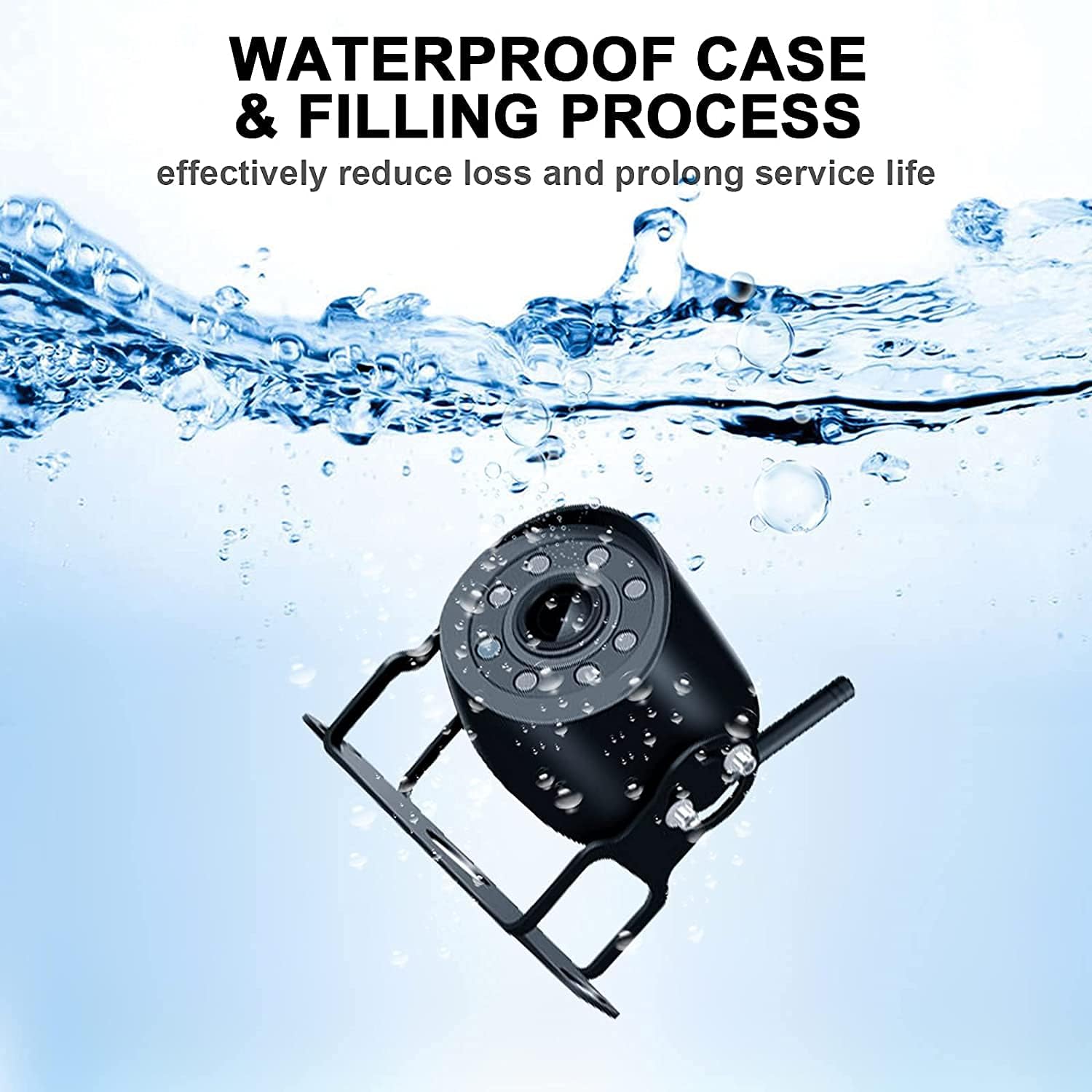 Obest Telecamera di Retromarcia Wireless 7 Pollici - immagine 2