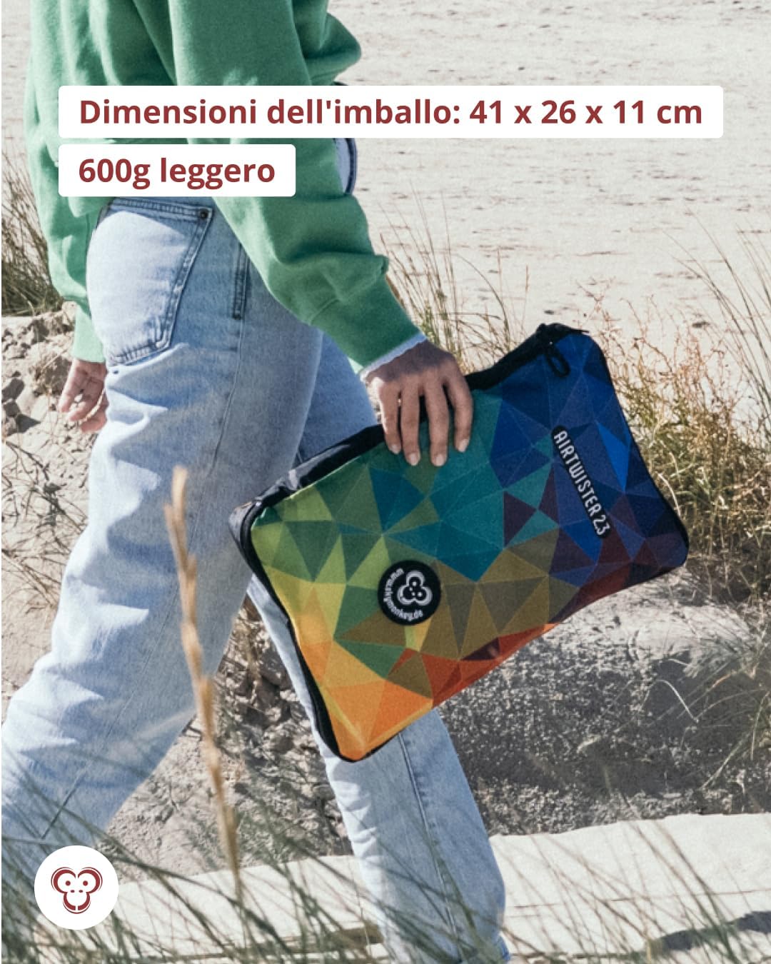 Skymonkey Airtwister - Aquilone da Trazione Ready 2 Fly - immagine 6