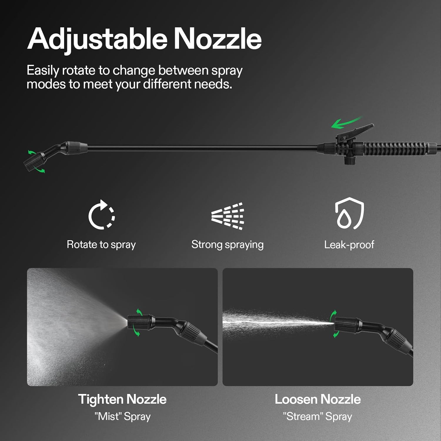 VIVOSUN Nebulizzatore a compressione, 8 l - immagine 2