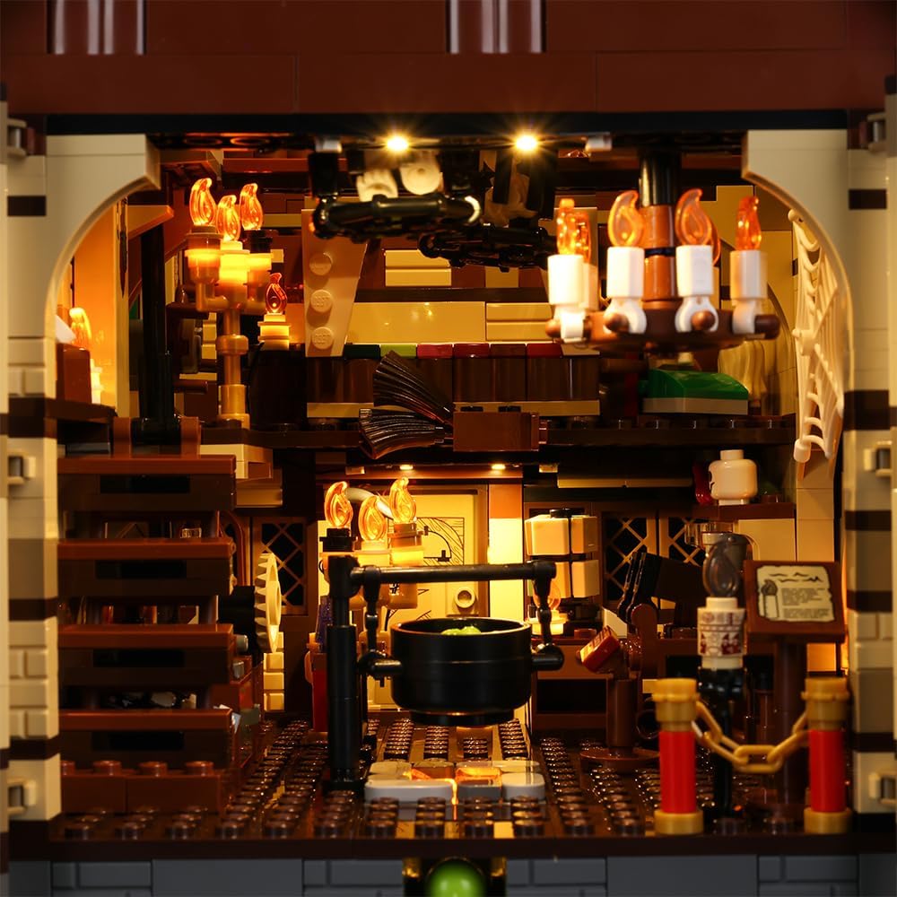 Kyglaring Kit Illuminazione LED per Lego-21341 Hocus Pocus - immagine 7