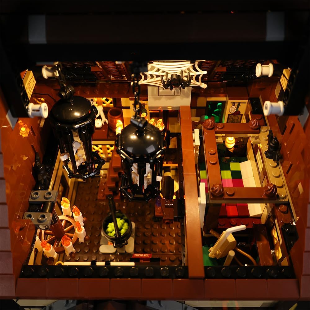 Kyglaring Kit Illuminazione LED per Lego-21341 Hocus Pocus - immagine 8