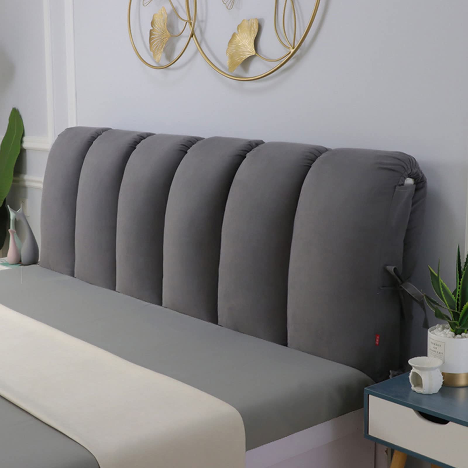 Testata Letto Cuscini Matrimoniale Velluto Imbottito