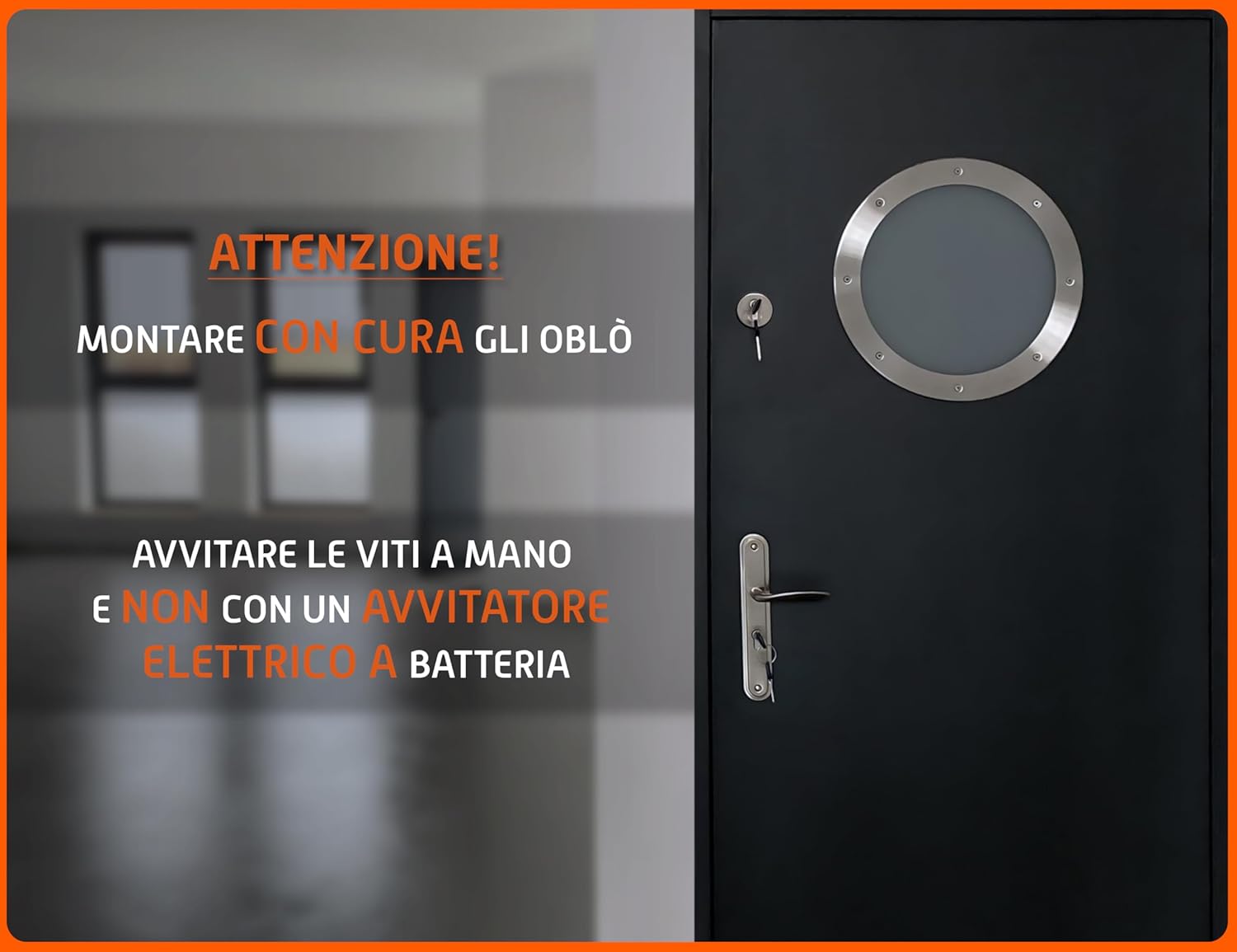 MLS Oblò B4000 - Set 3 Pezzi Ø 250mm, Argento - immagine 4