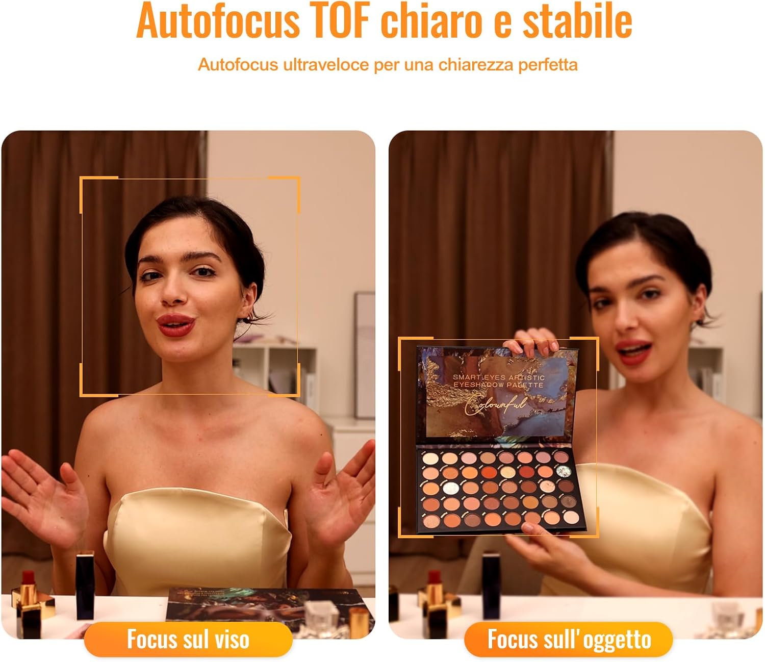 Angetube Webcam 4K con Luce per PC - immagine 5