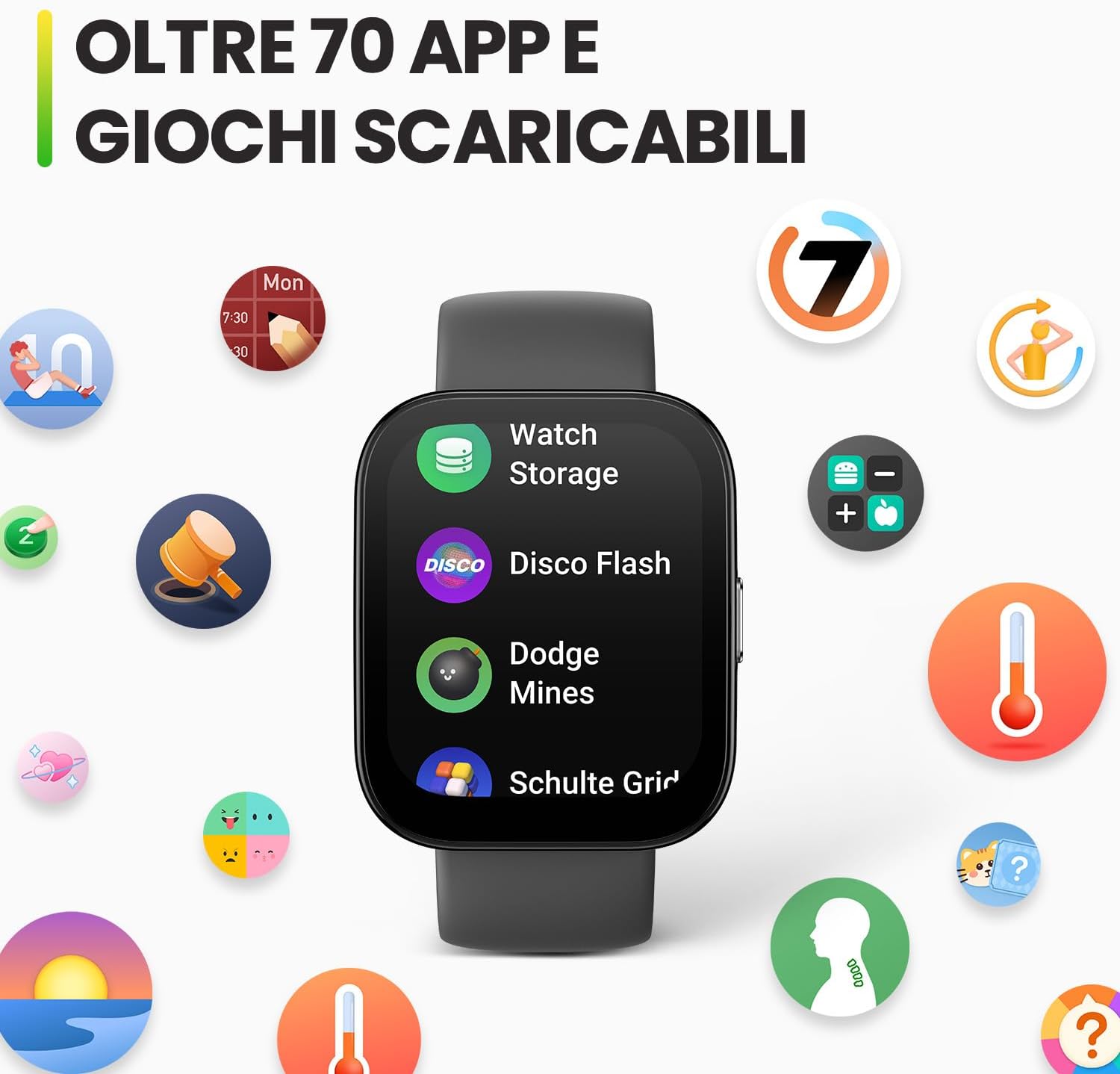 Amazfit Bip 5 - Smartwatch con Chiamate Bluetooth e Alexa - immagine 4