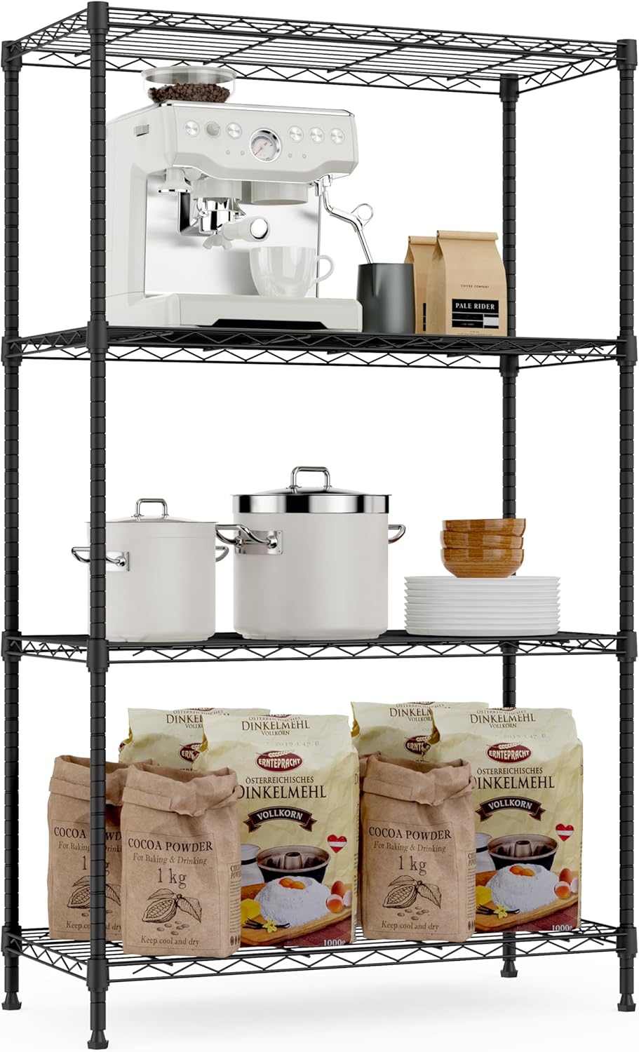 Scaffalatura in Acciaio Resistente 453,6 kg - immagine 1