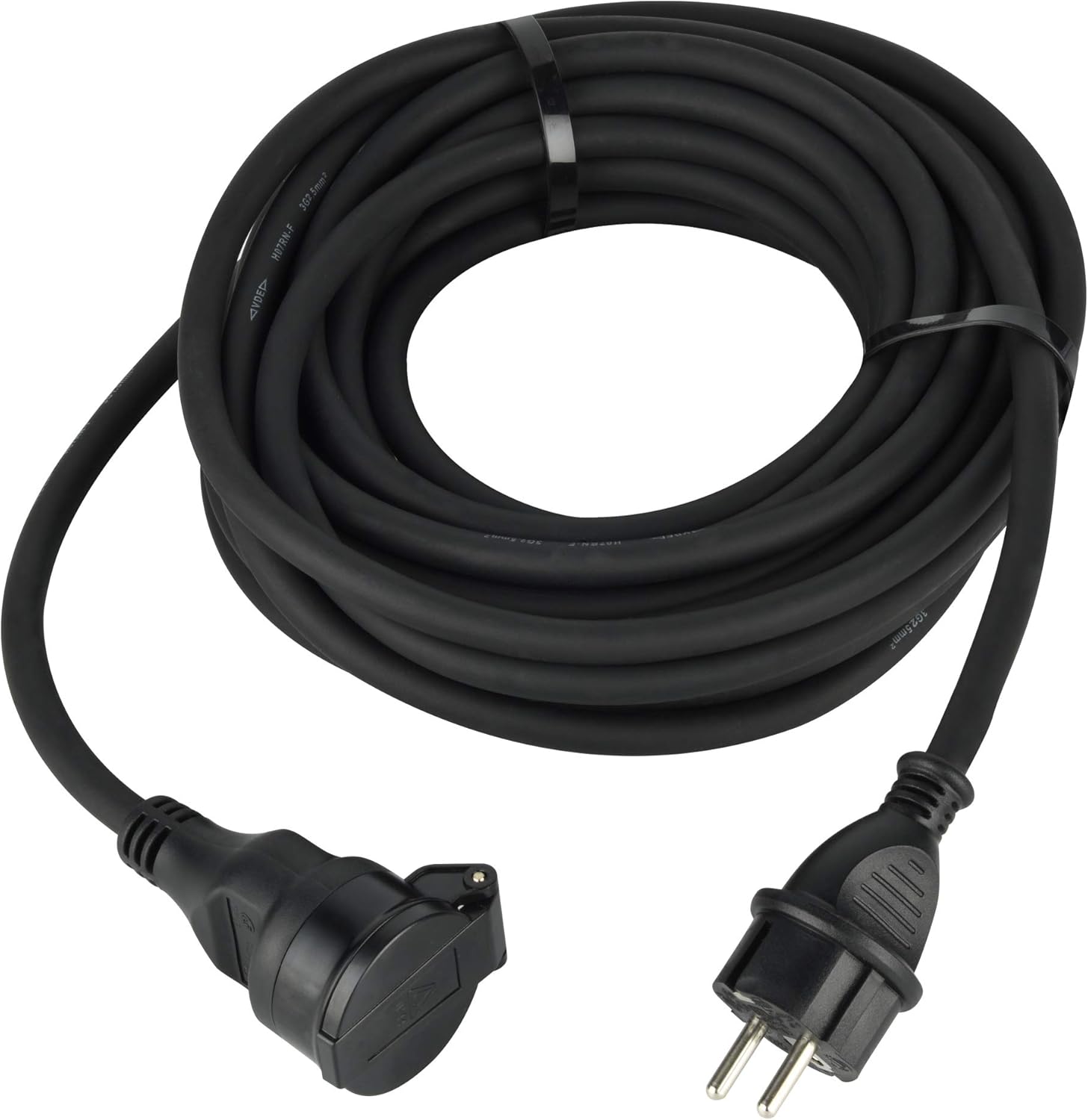 Electraline Prolunga Elettrica IP44 25m Nera - immagine 2