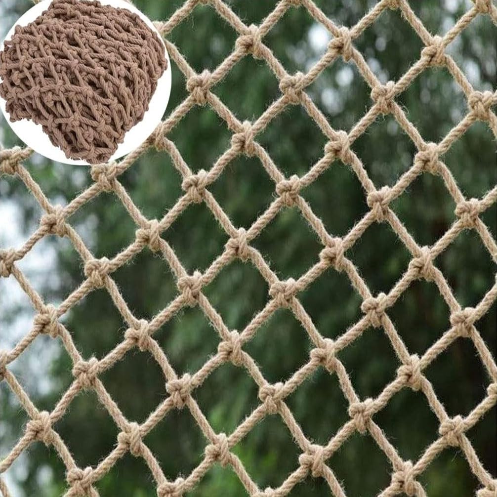 KACQIYT Rete di Protezione in Corda di Canapa